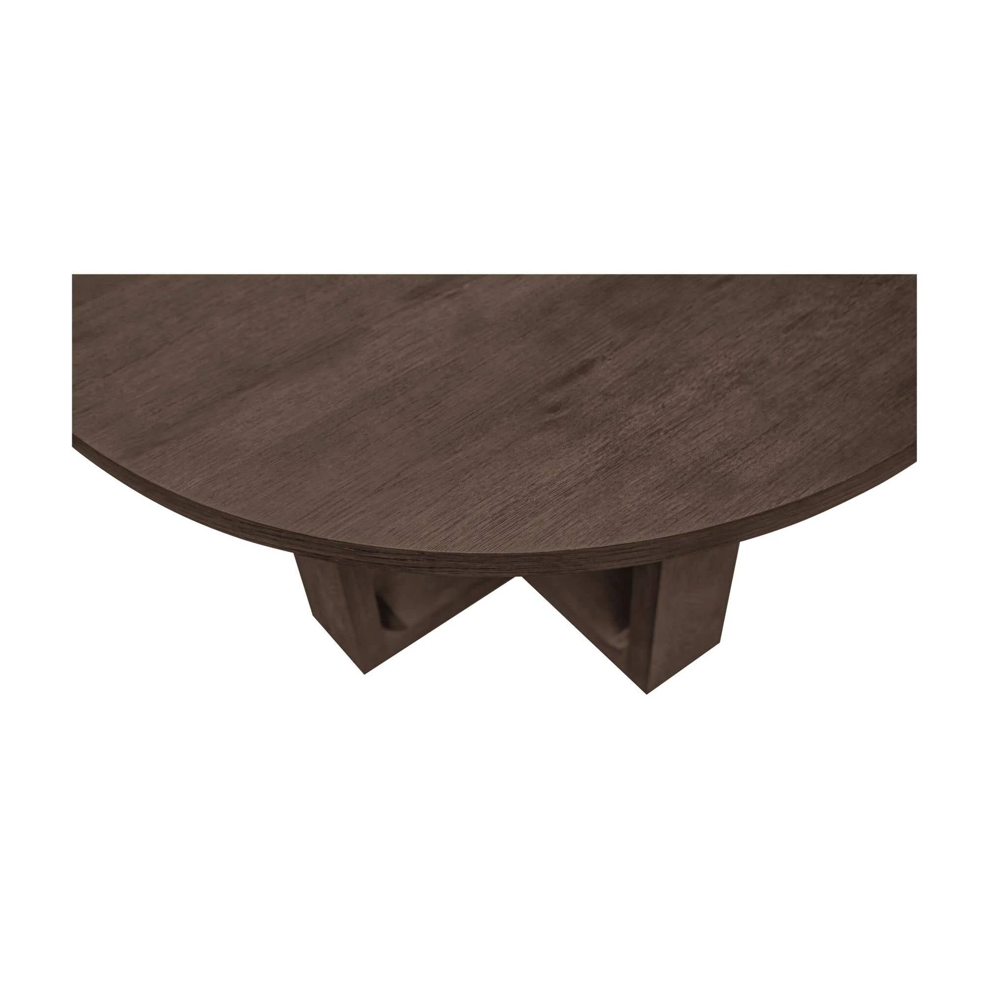 Moe's Home Hayes Dining Table Rustic Brown - Image 4