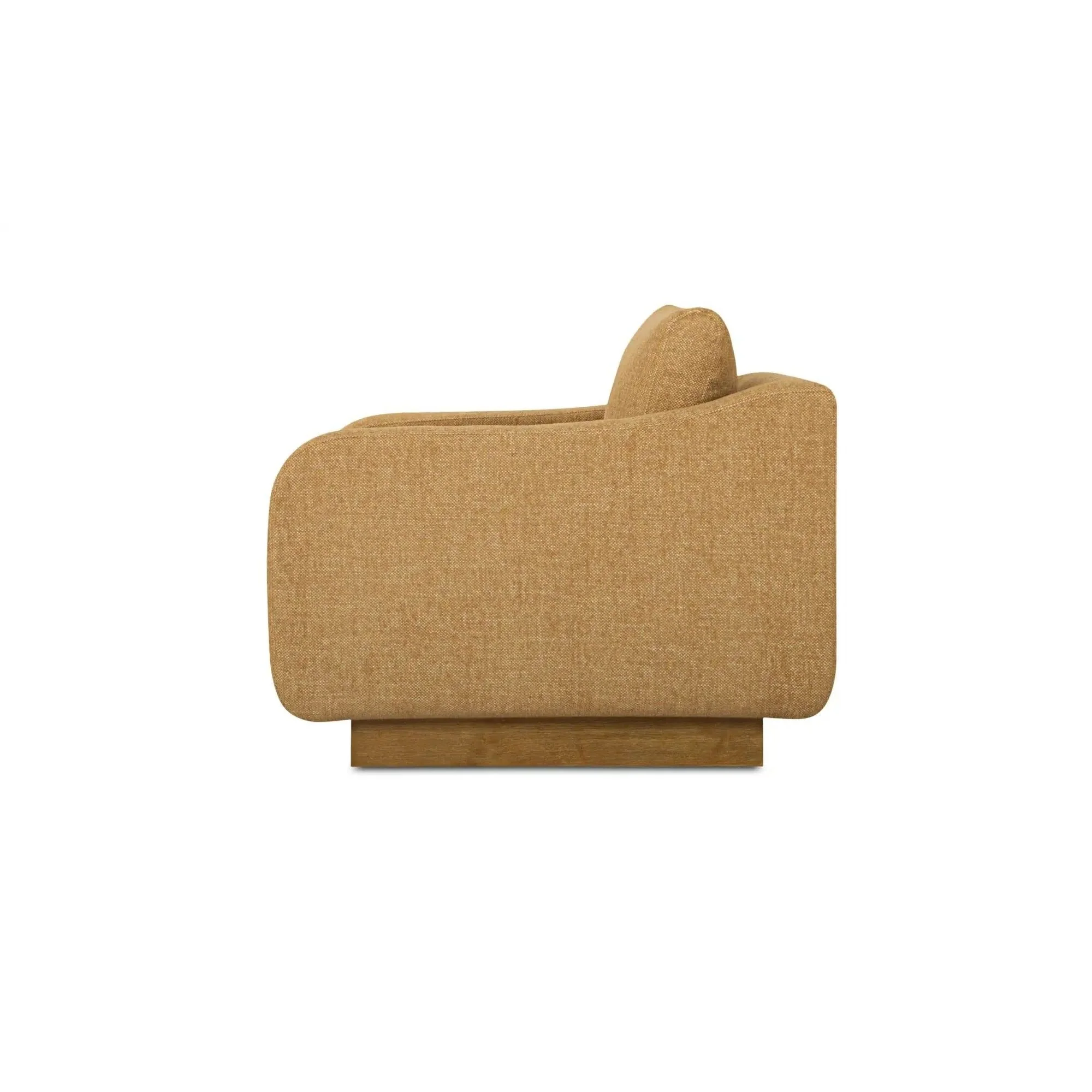 Moe's Home Collection Keane Ochre Lounge Chair - Image 3