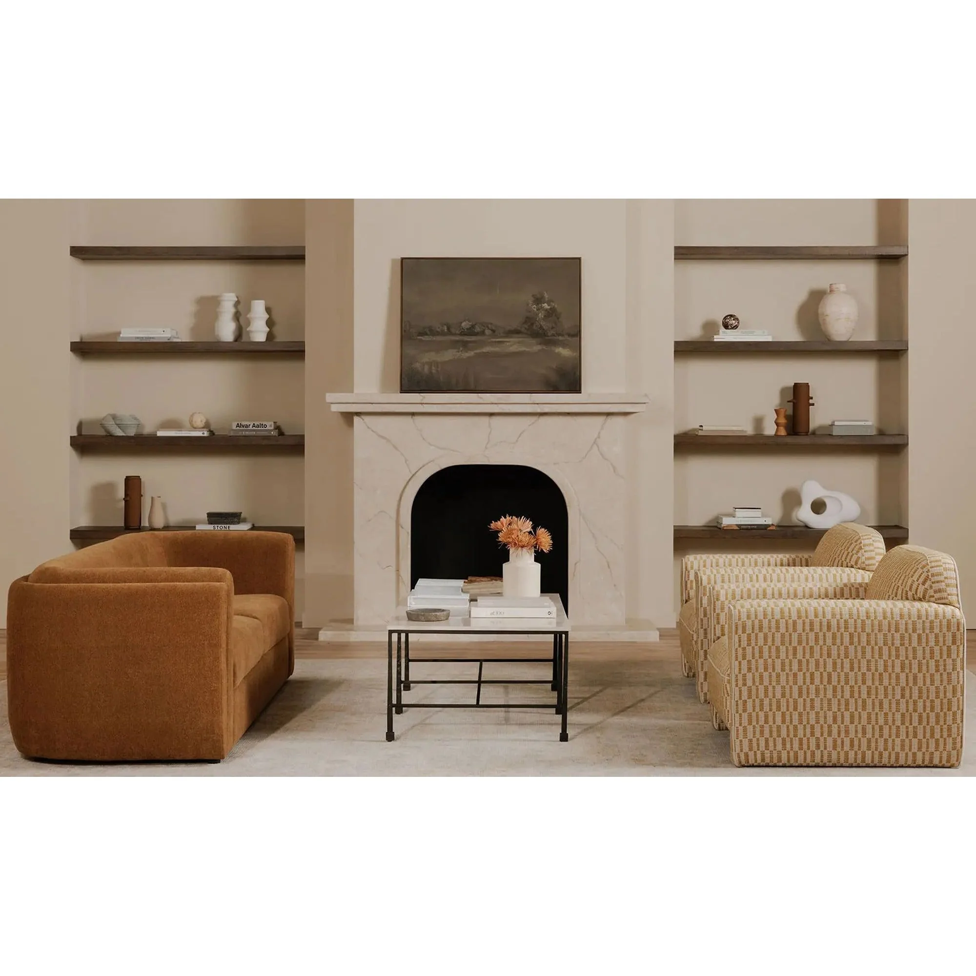 Moe's Home Collection Leo Chartreuse Accent Chair - Image 2
