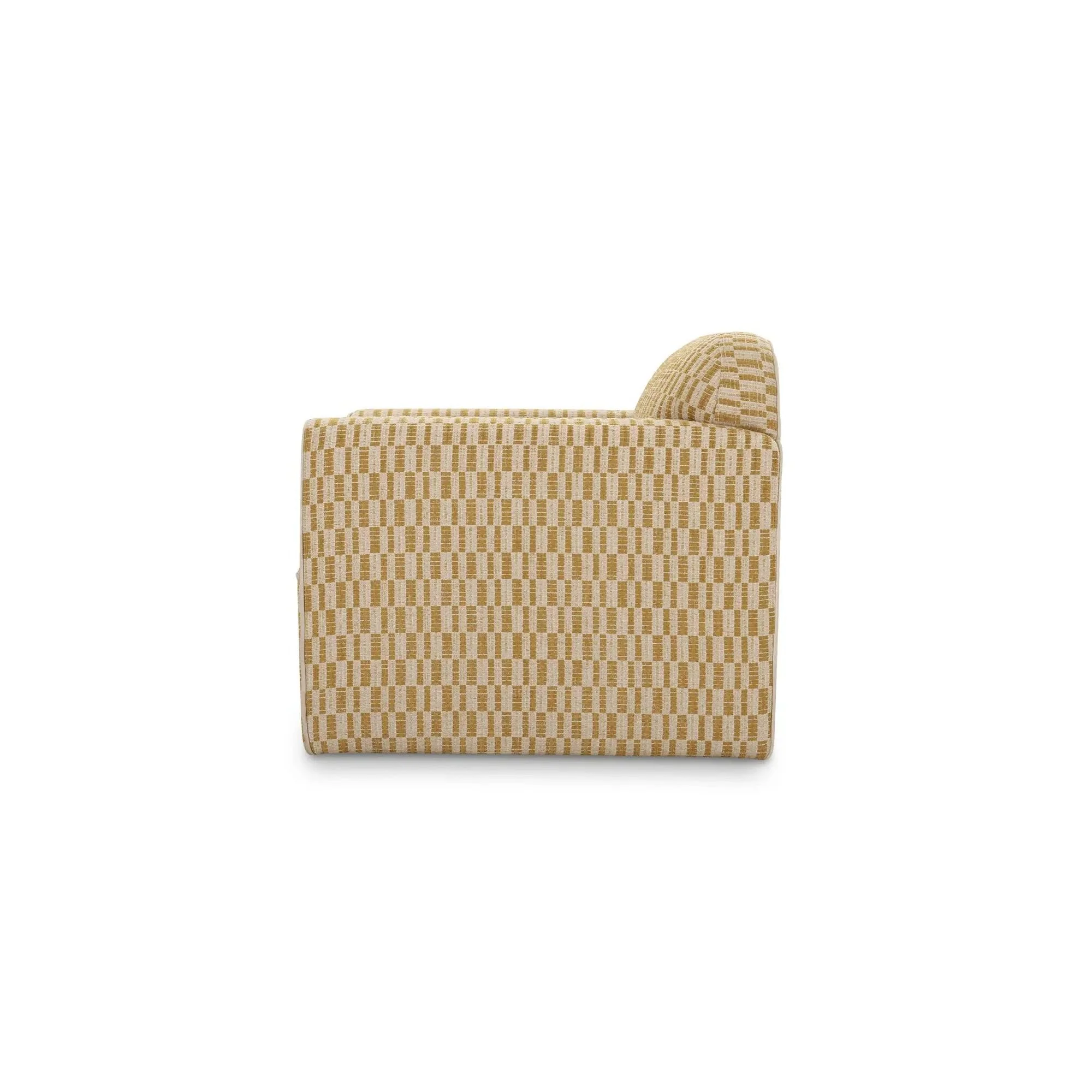 Moe's Home Collection Leo Chartreuse Accent Chair - Image 6