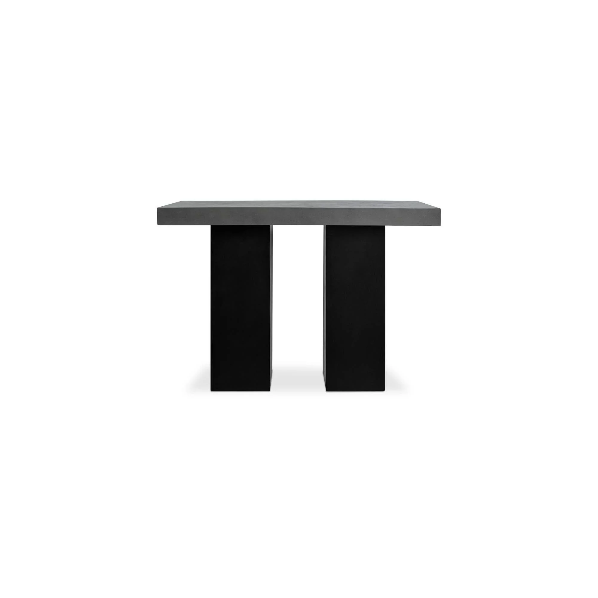 Moe's Home Lithic Outdoor Bar Table Grey
