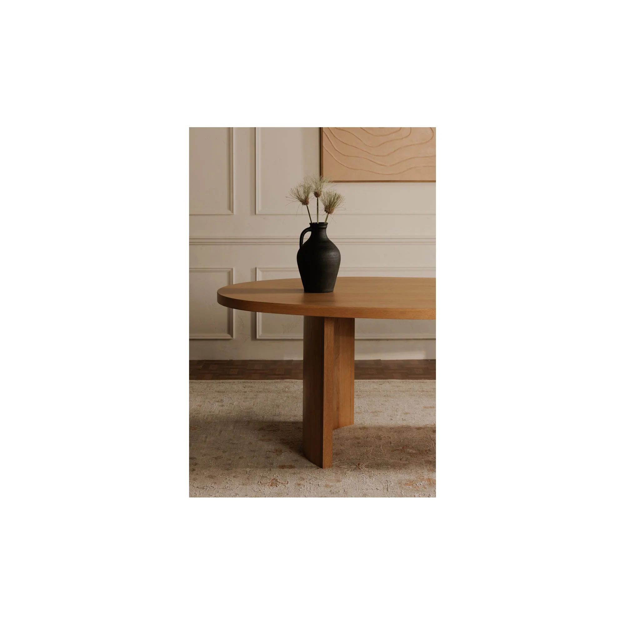 Moe's Home Lyra Vase Black Terracotta - Image 4