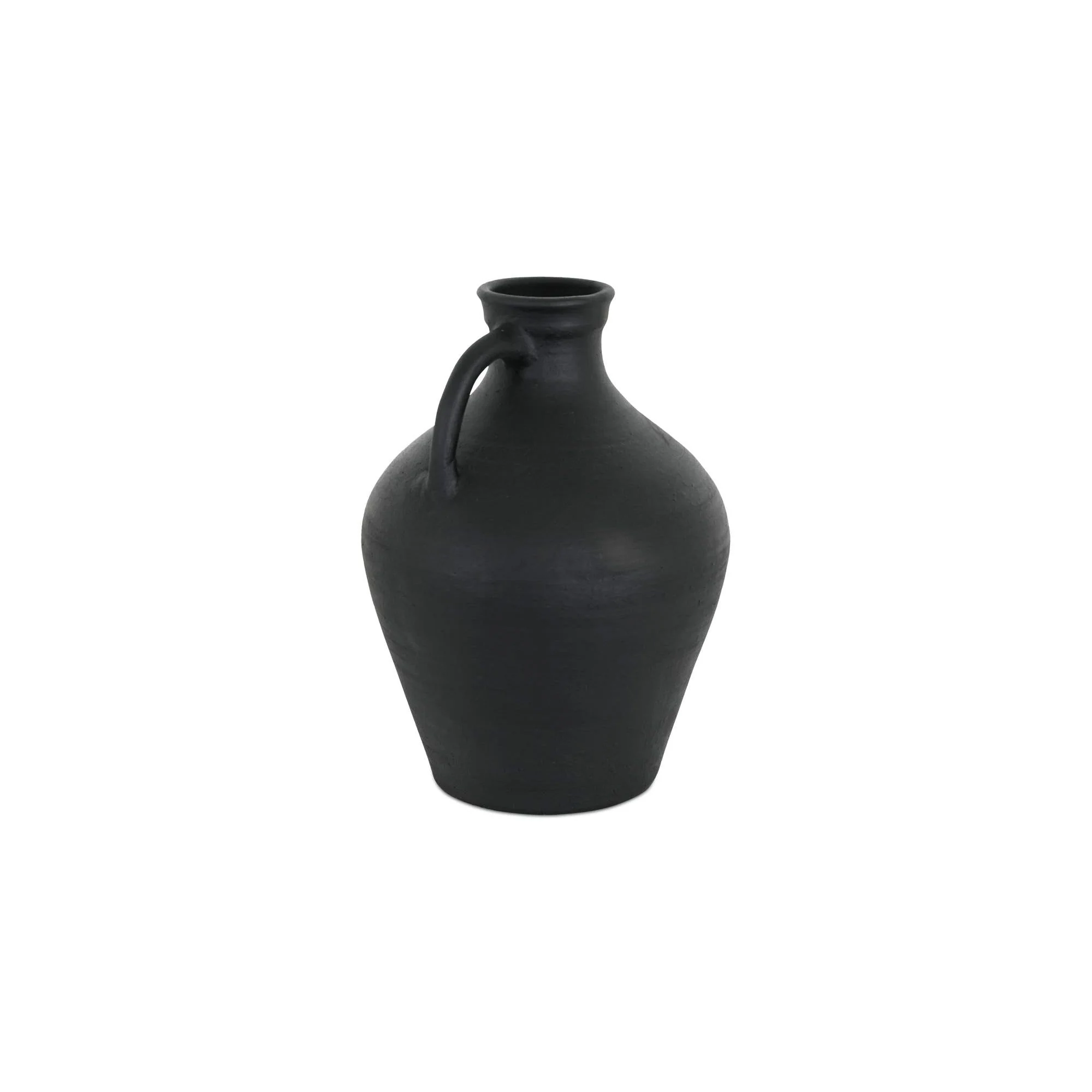 Moe's Home Lyra Vase Black Terracotta - Image 6