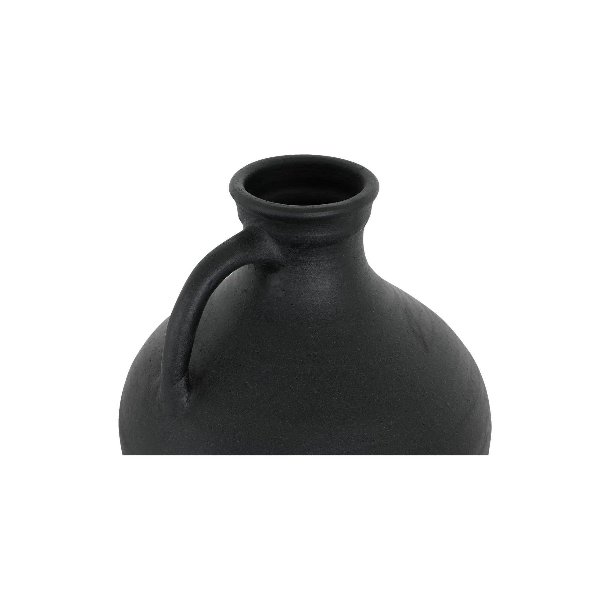 Moe's Home Lyra Vase Black Terracotta - Image 8