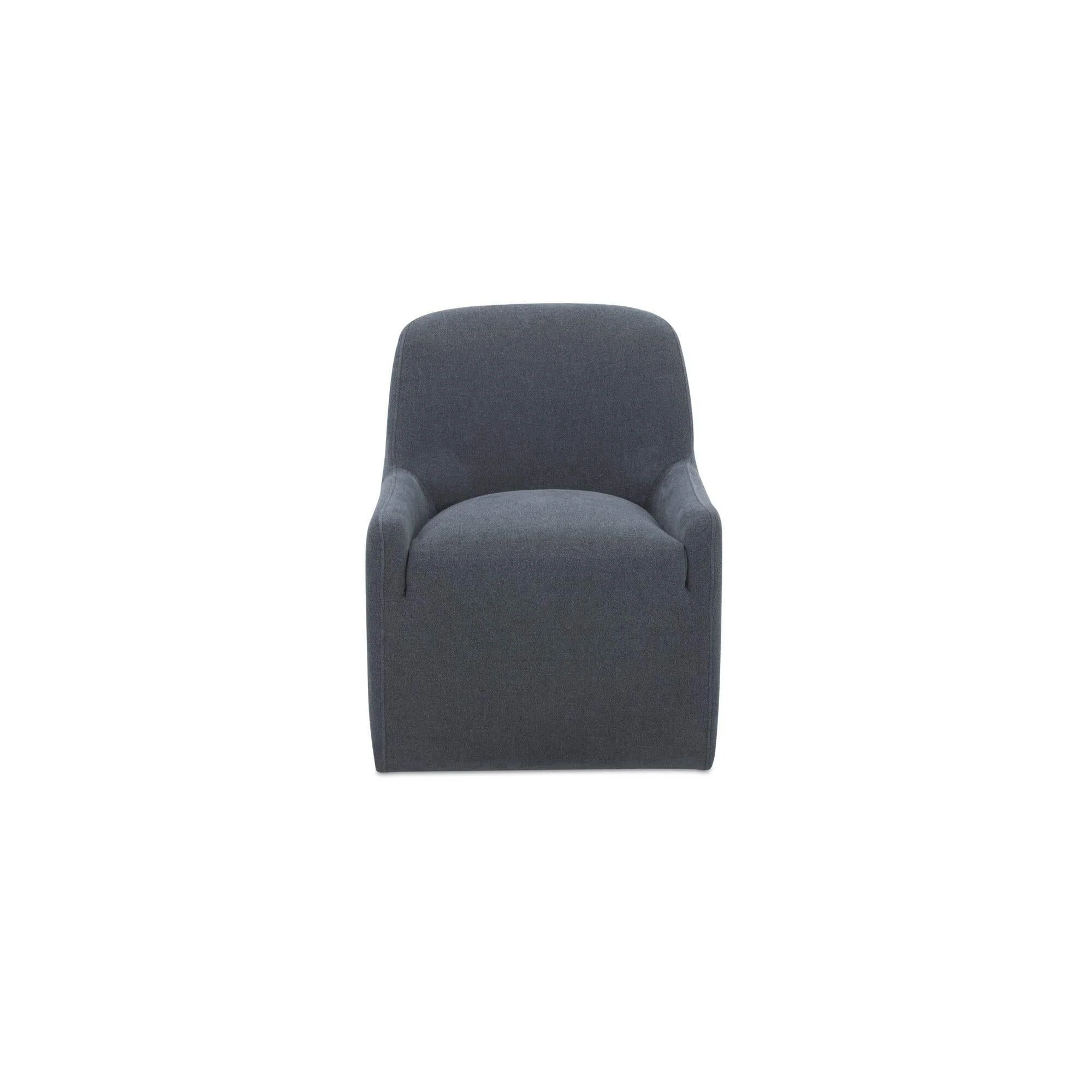 Moe's Home Maisie Rolling Dining Chair Slate Blue