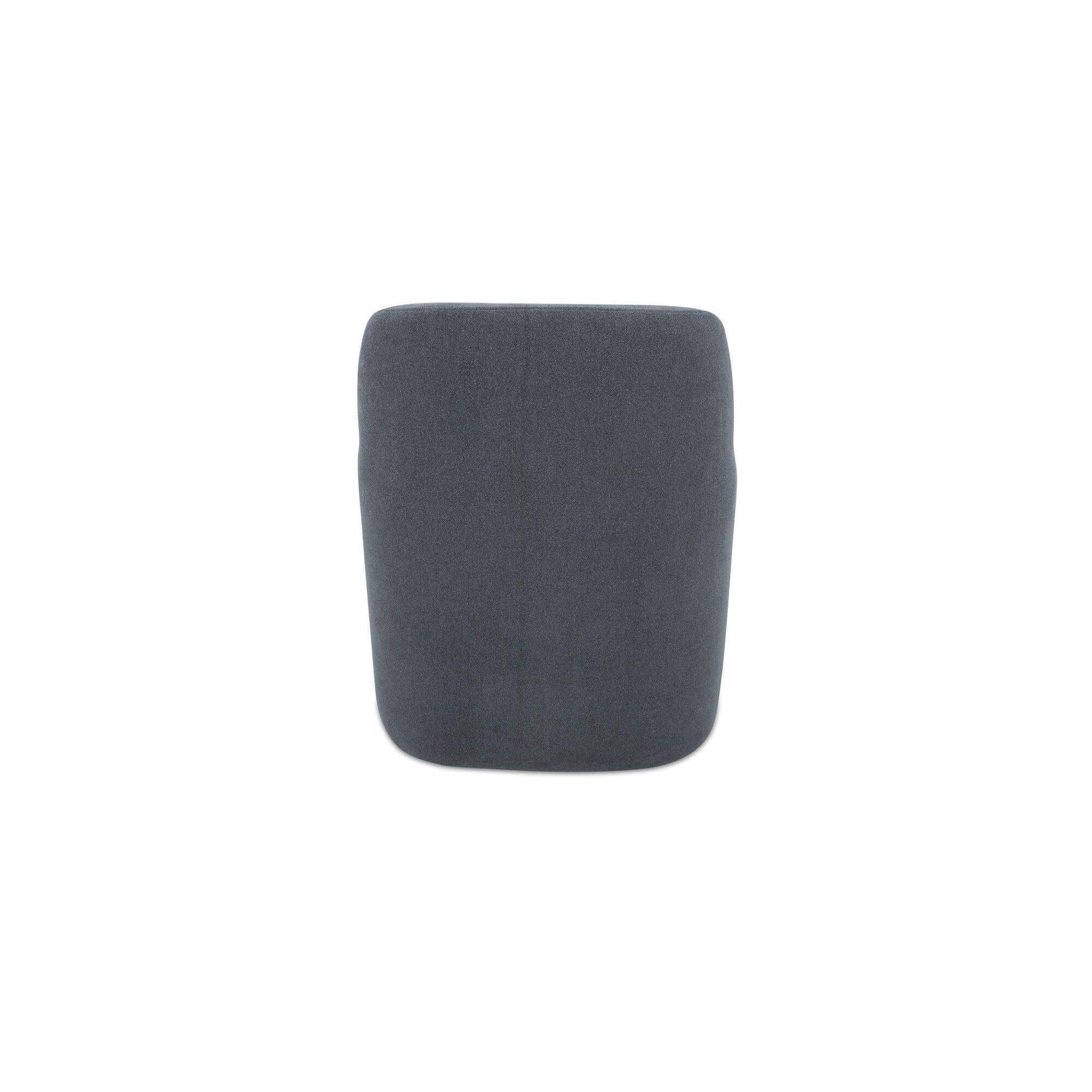 Moe's Home Maisie Rolling Dining Chair Slate Blue - Image 3