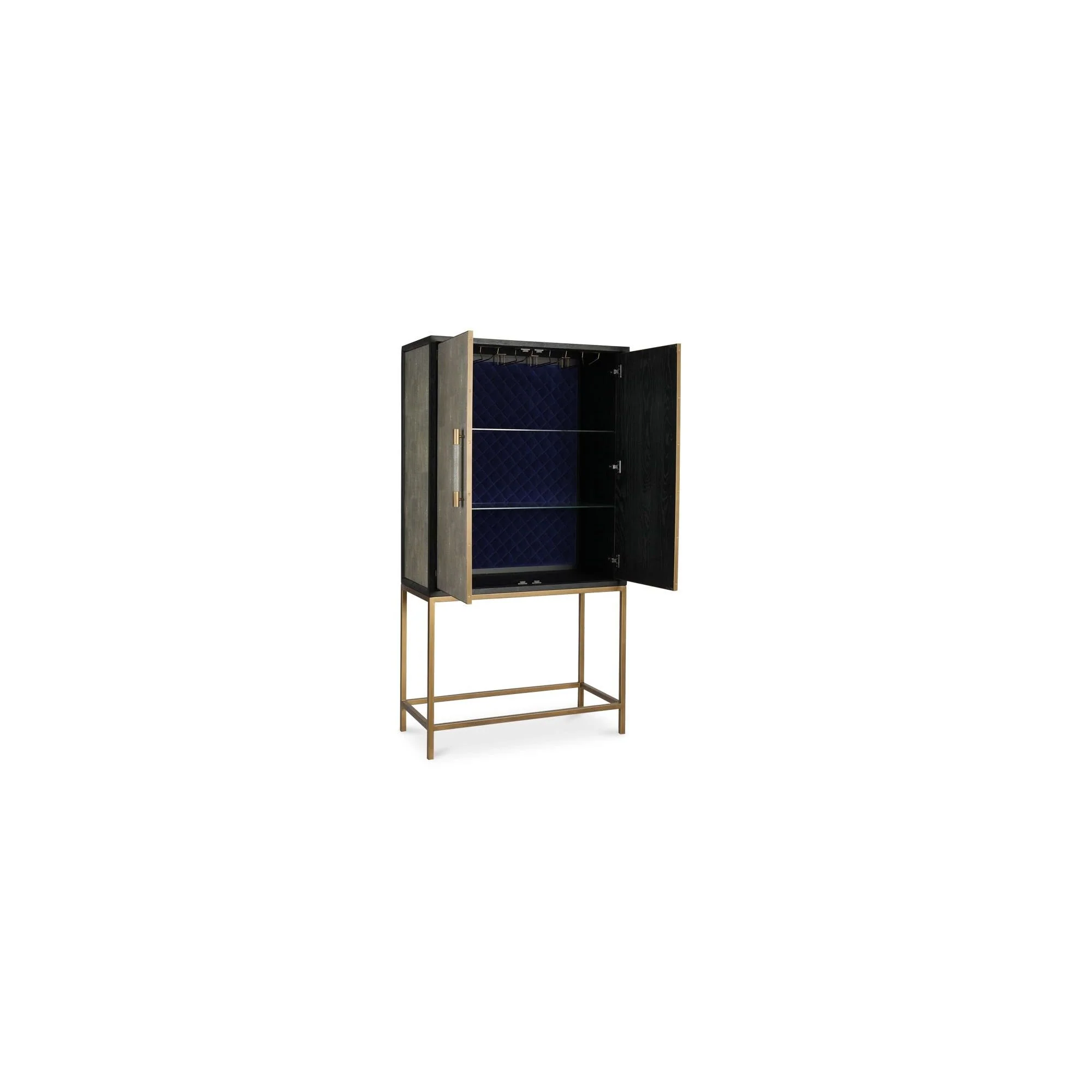 Moe's Home Mako Bar Cabinet Grey - Image 8