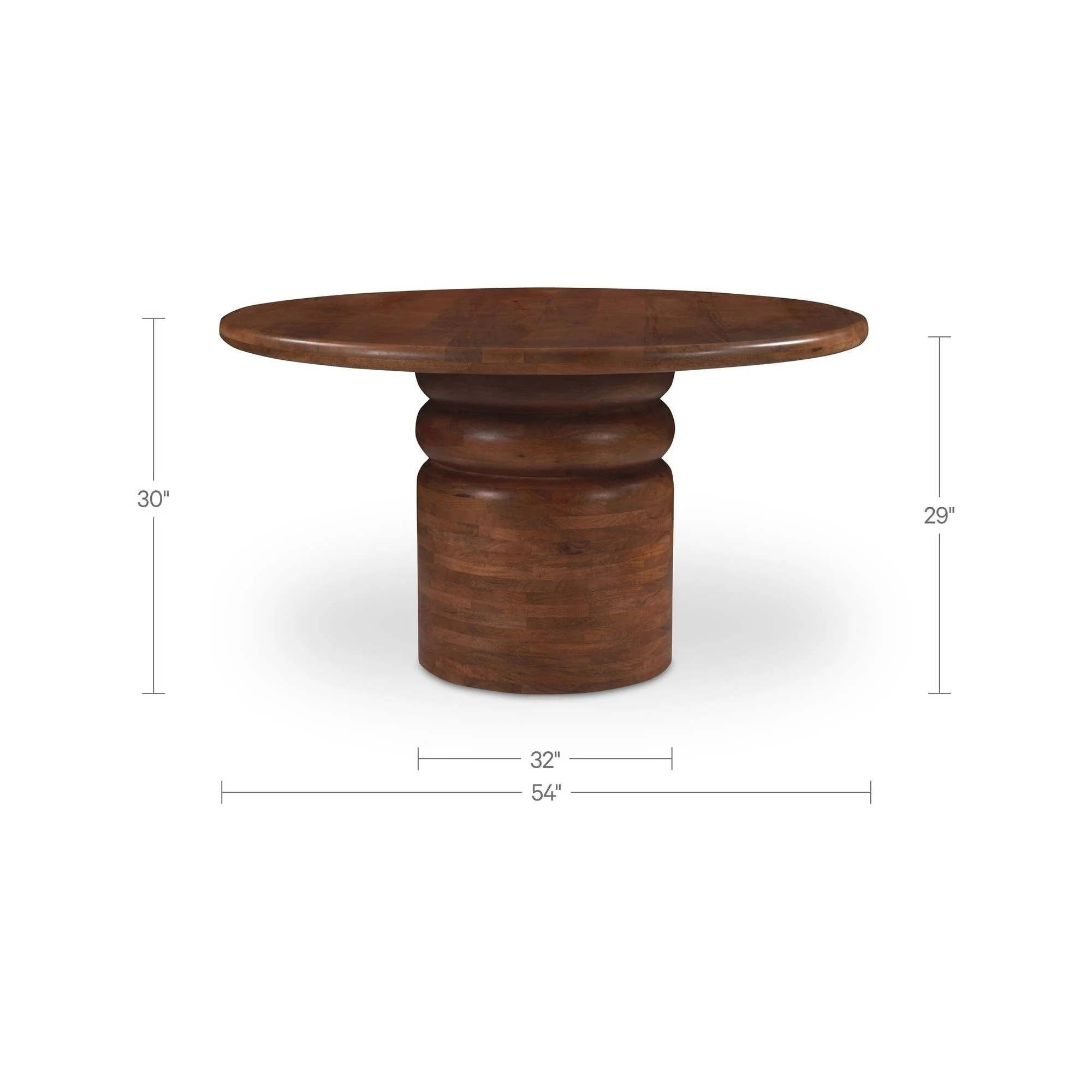 Moe's Home Maro Dining Table Natural - Image 3