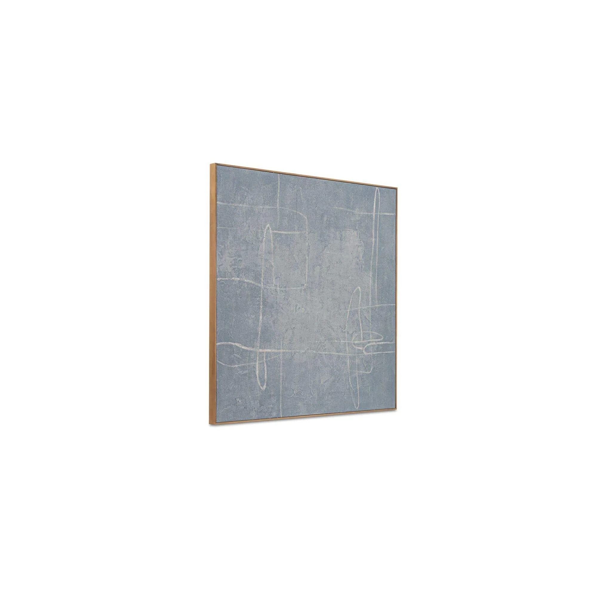 Moe's Home Notion Framed Painting Blue - Image 3