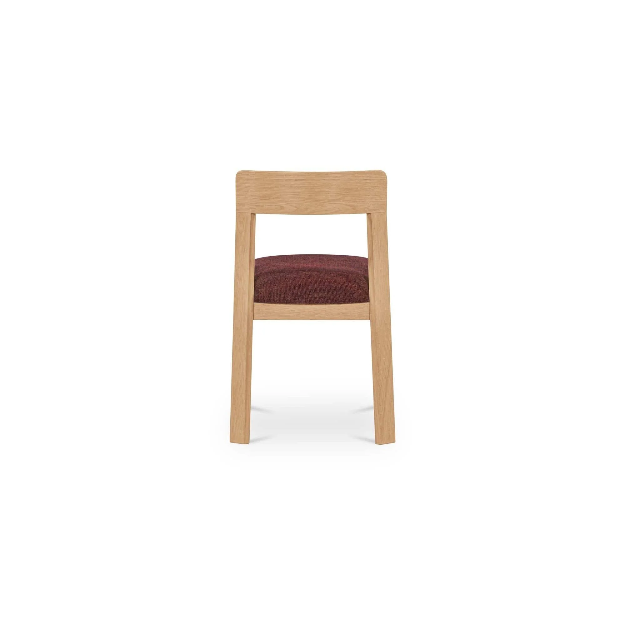 Moe's Home Oli Dining Chair Berry-Set of Two - Image 5