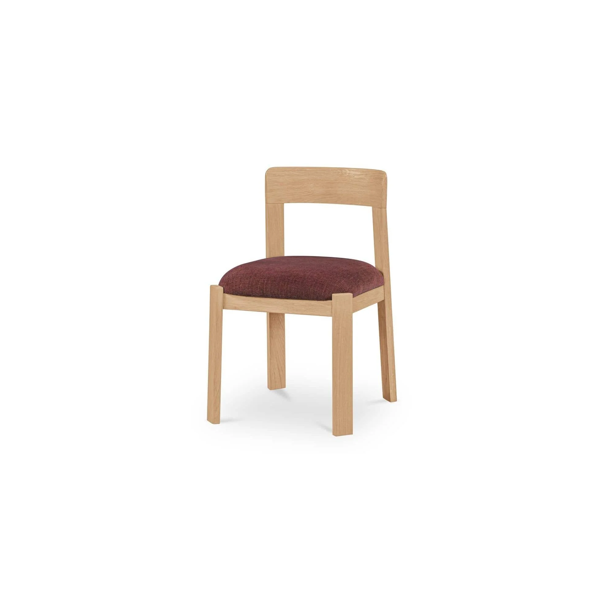 Moe's Home Oli Dining Chair Berry-Set of Two - Image 7