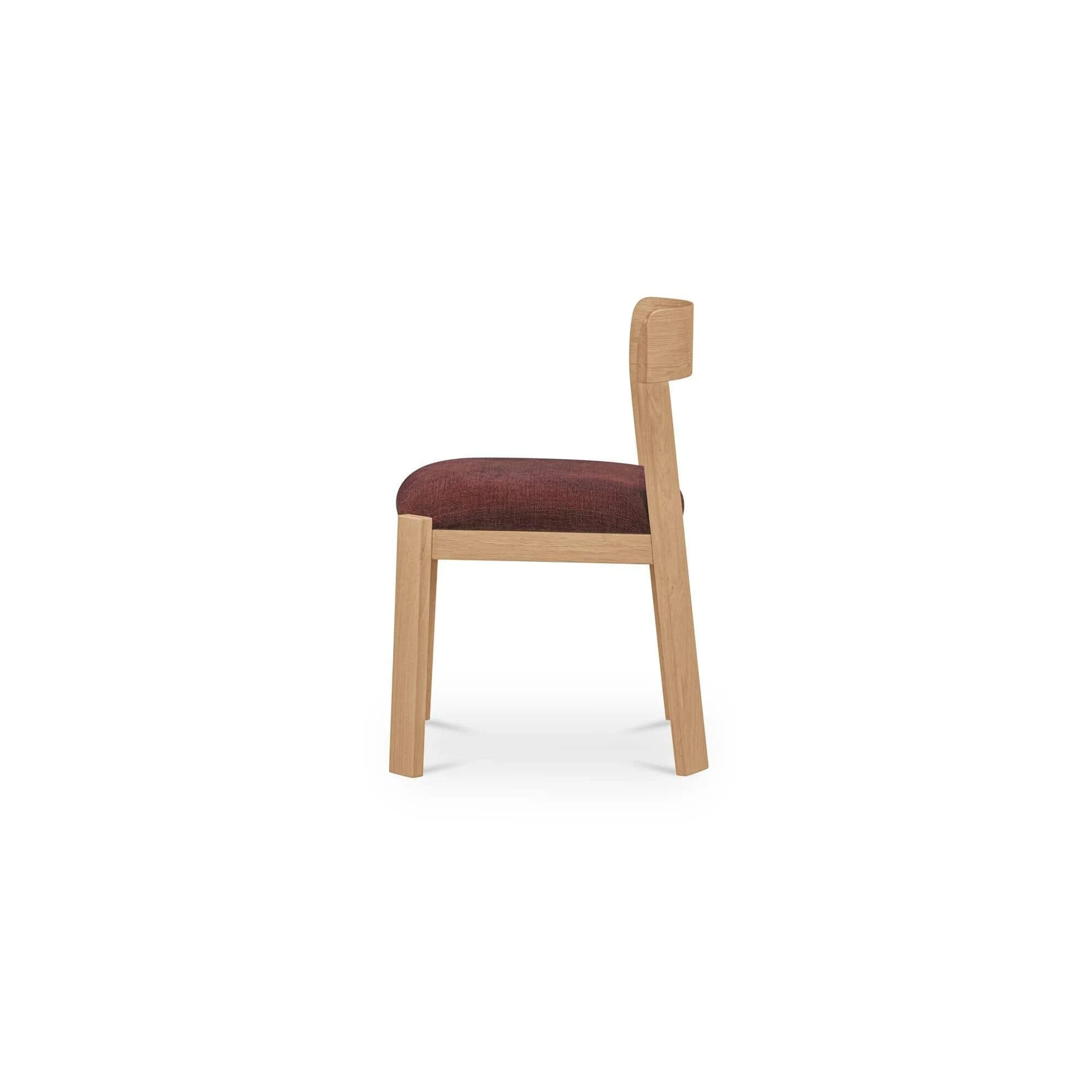 Moe's Home Oli Dining Chair Berry-Set of Two - Image 9