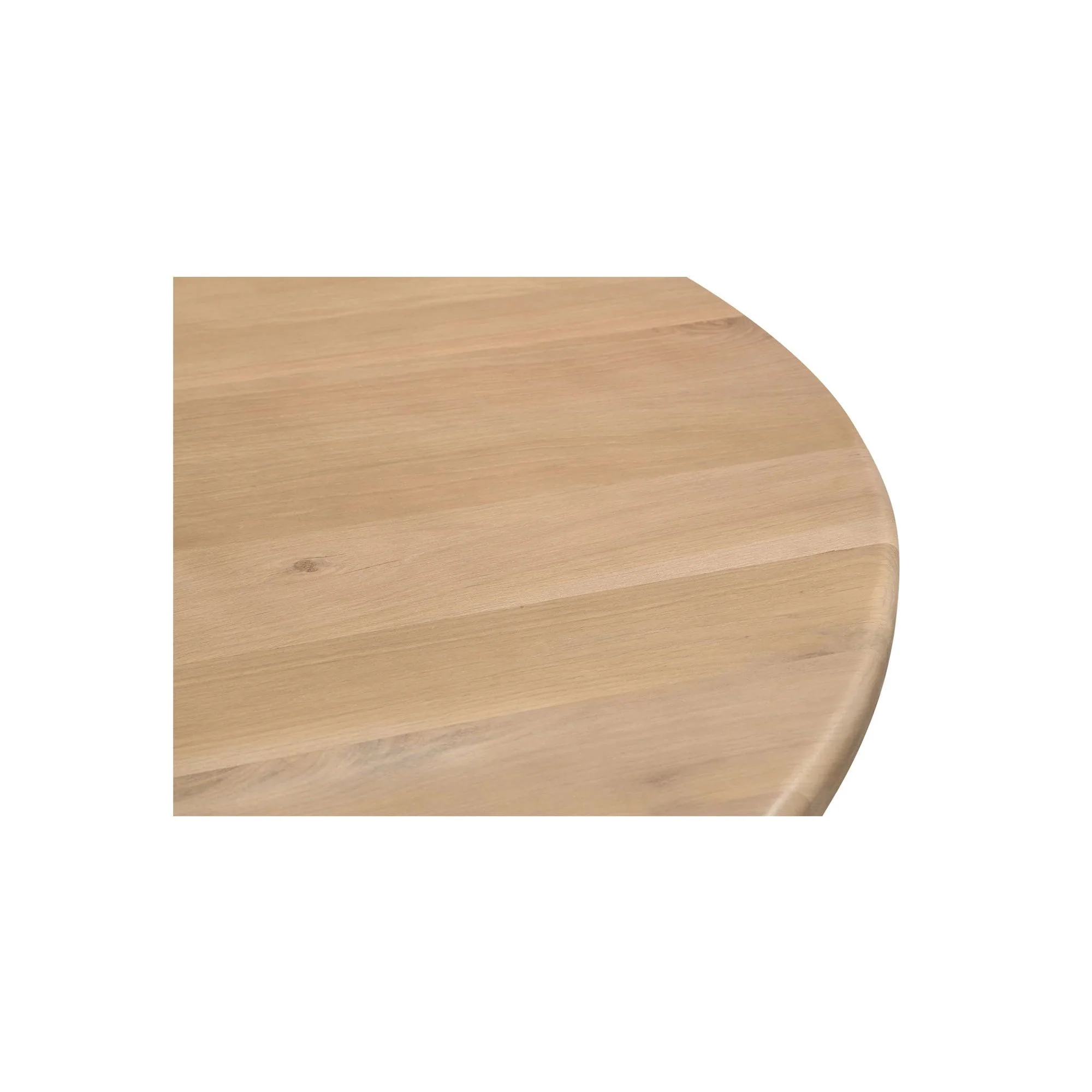 Moe's Home Treccia Round Dining Table Oak - Image 10
