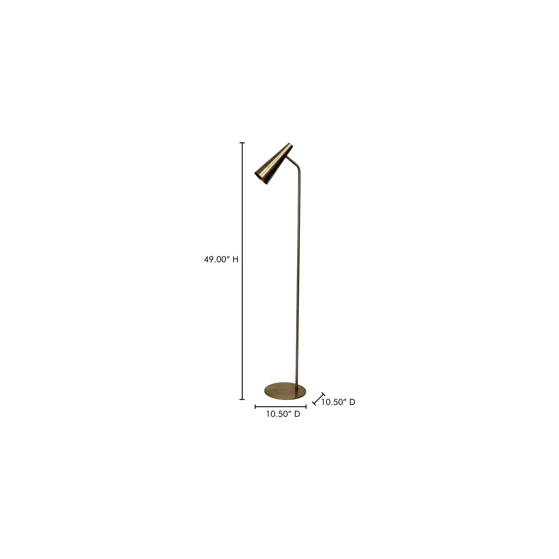 Moe's Home Trumpet Floor Lamp - Image 5