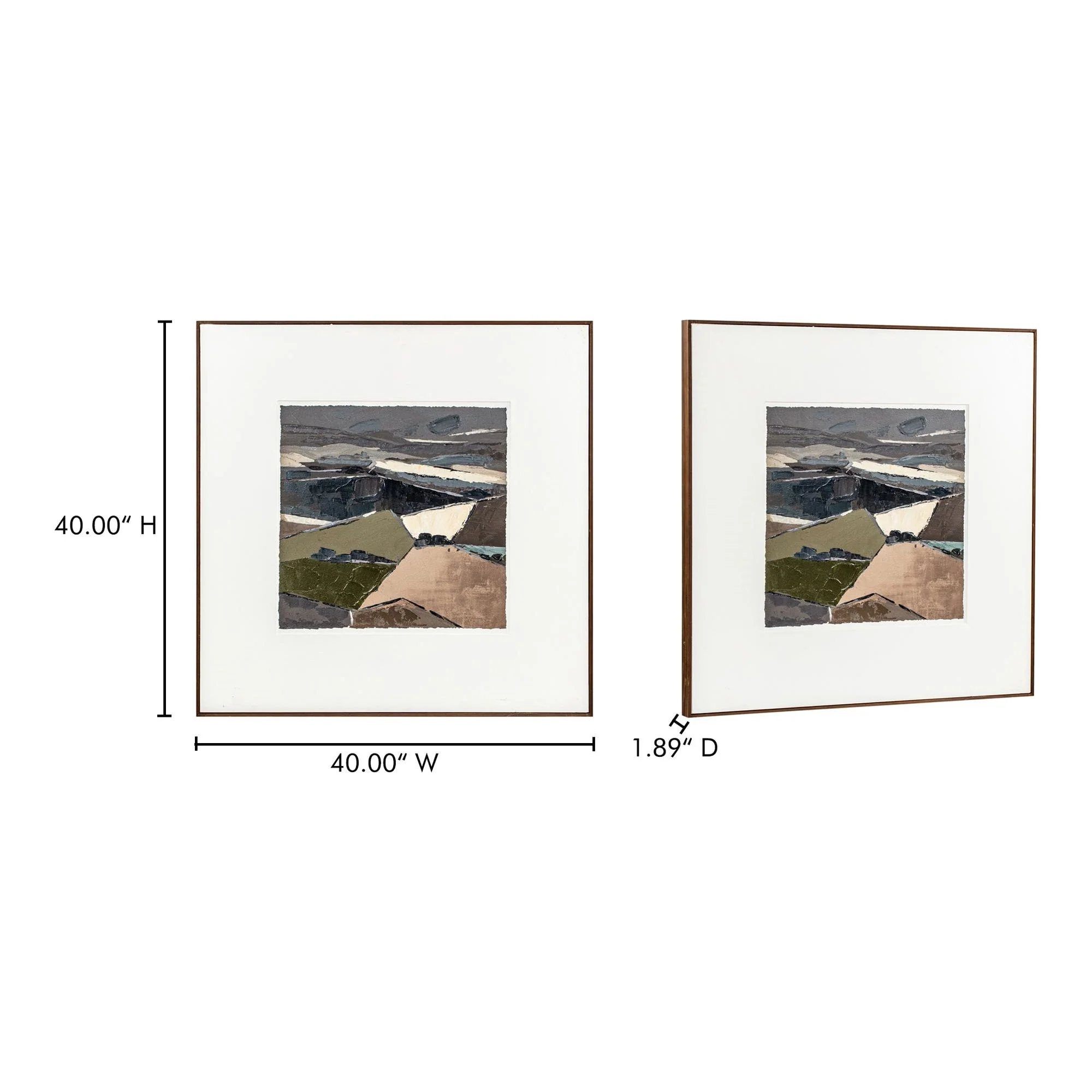 Moe's Home Vale Framed Painting - Image 6