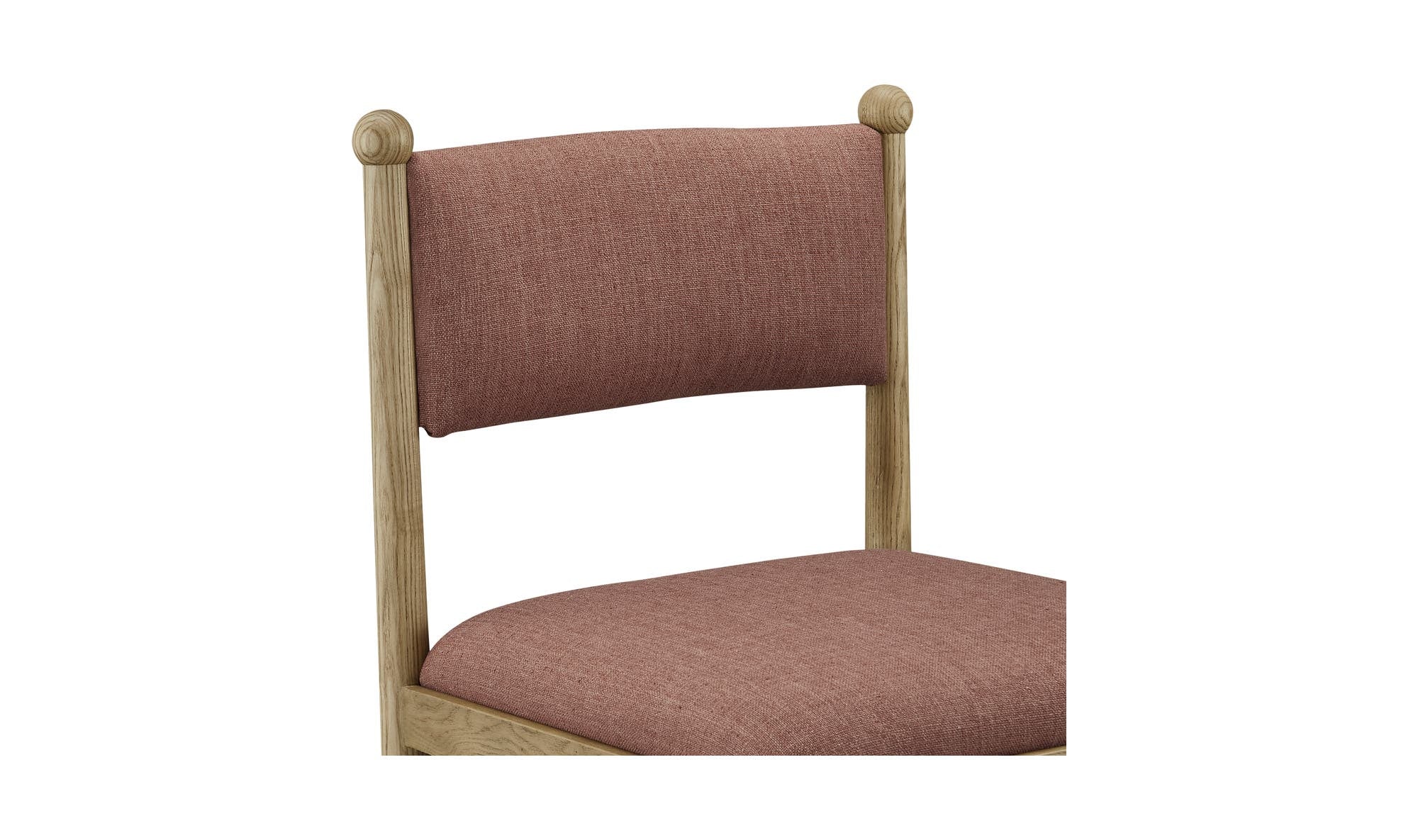 Moe's Home Villetta Dining Chair Deep Pink - Set Of Two - Image 8