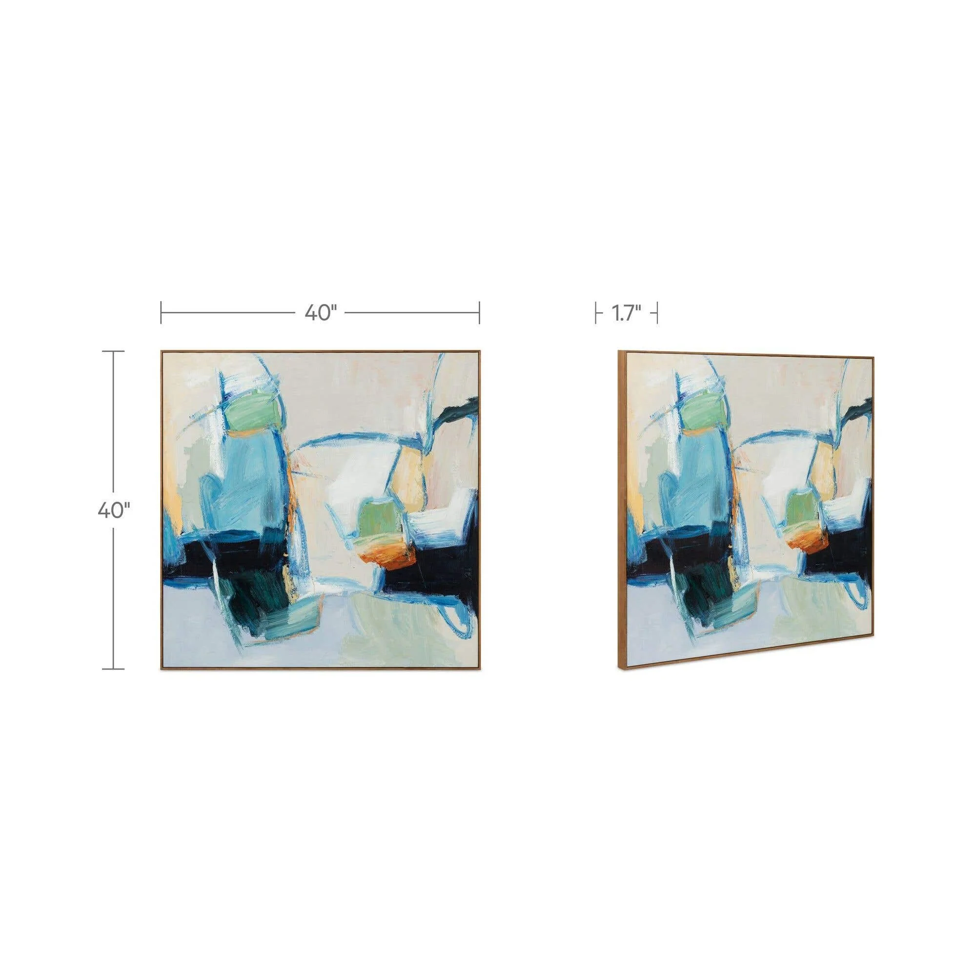 Moe's Home Vitality Framed Painting - Image 7
