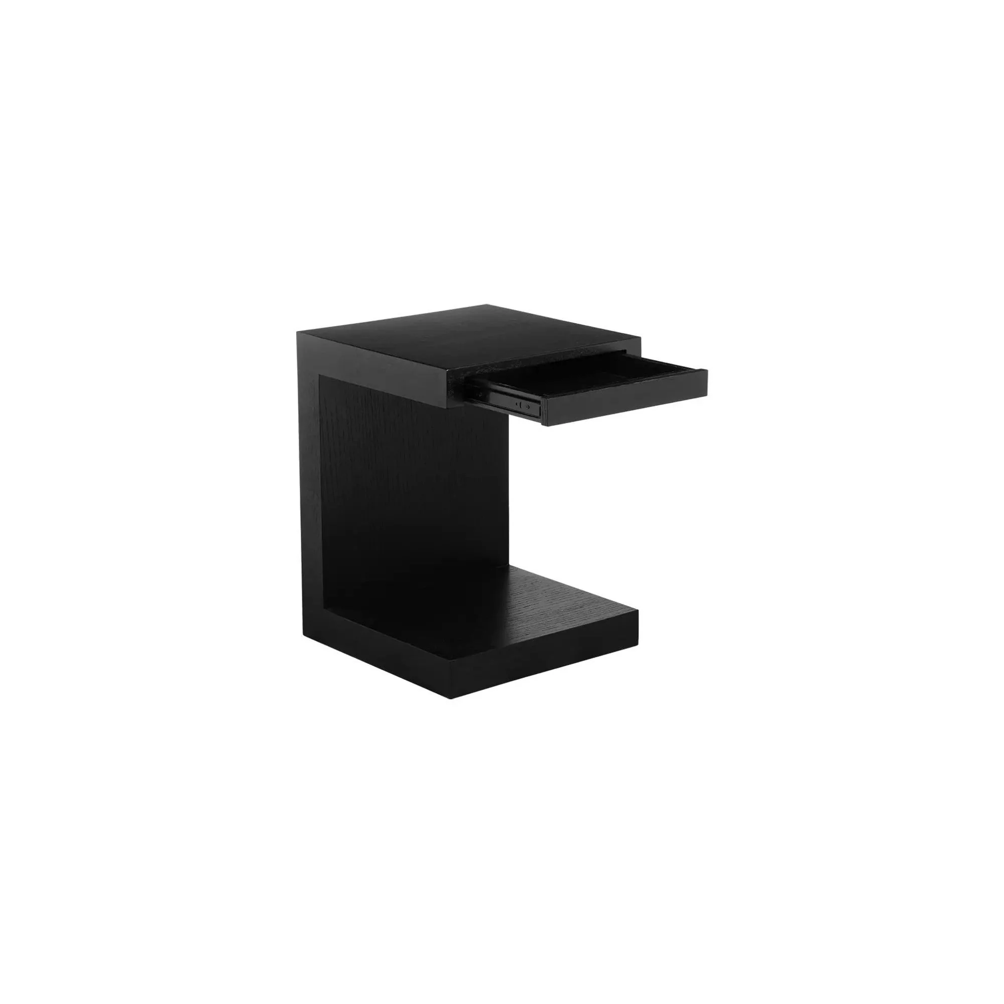 Moe's Home Collection Zio Black Oak Side Accent Table - Image 4
