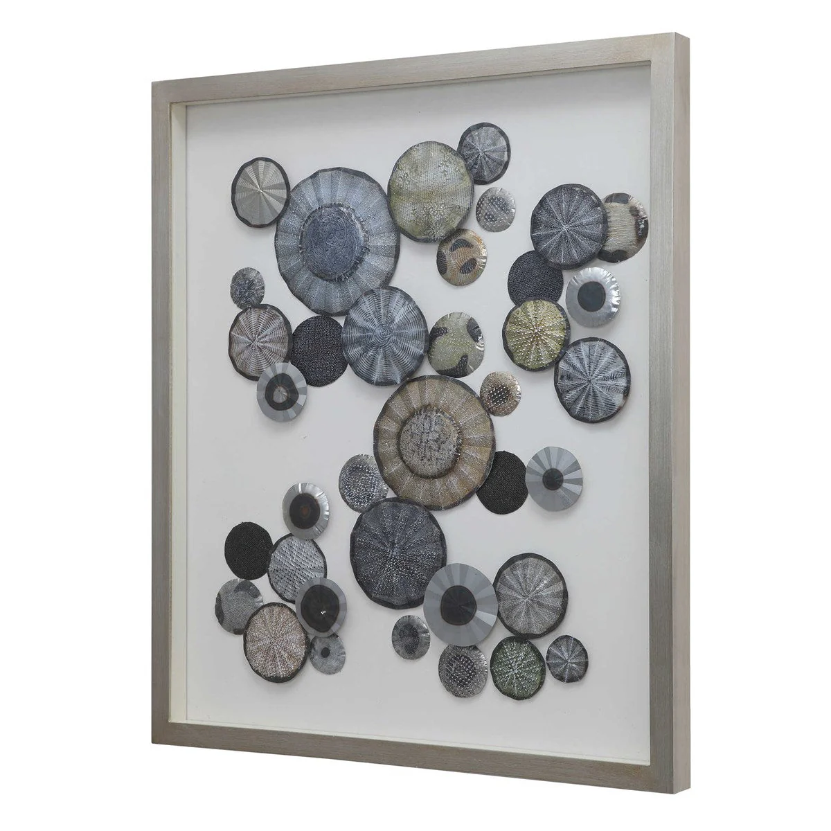 Uttermost Omala Abstact Iron Discs Shadow Box Frame - Image 6