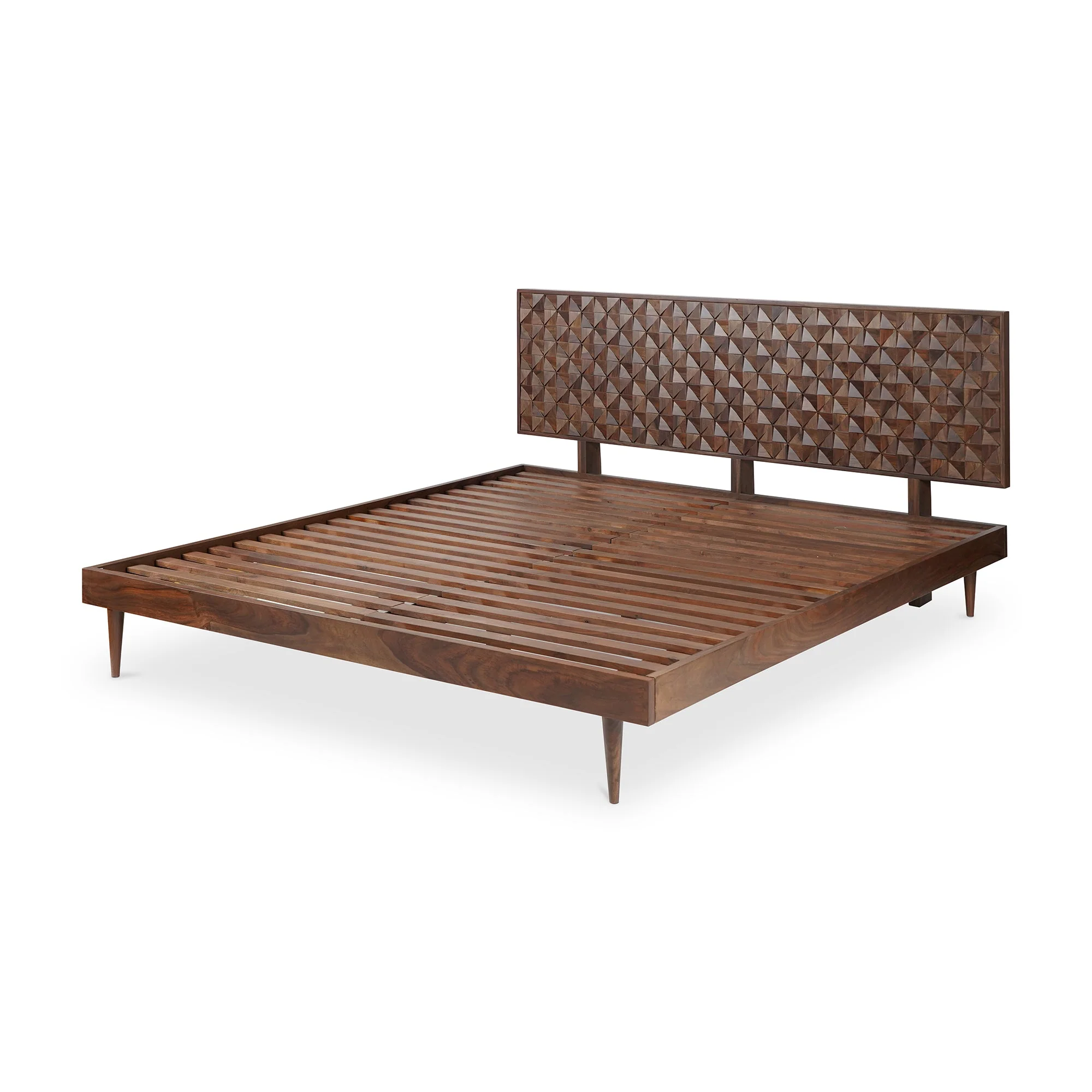Moe's Home Collection Pablo Brown Queen Bed - Image 7