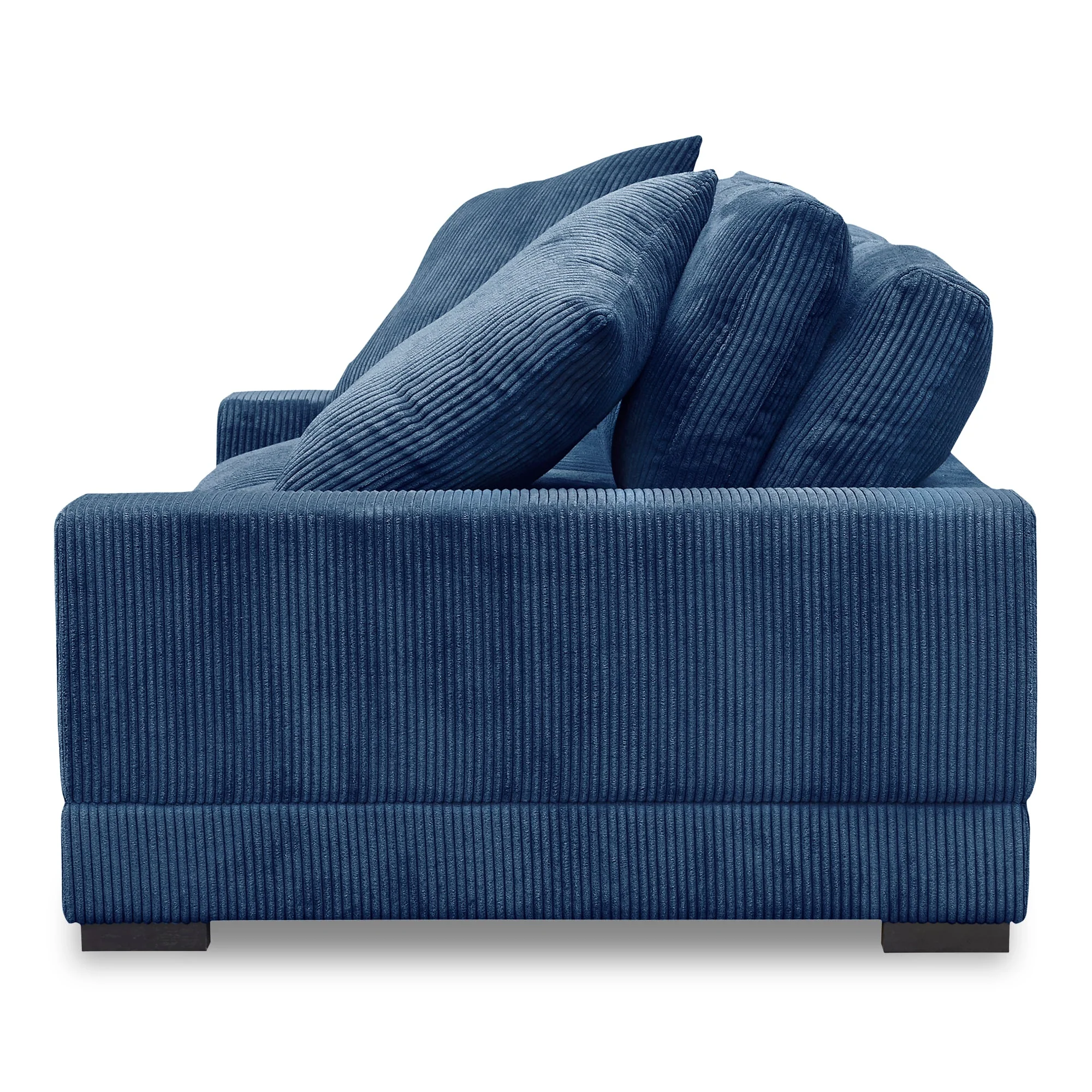 Moe's Home Collection Plunge Navy Sofa - Image 4