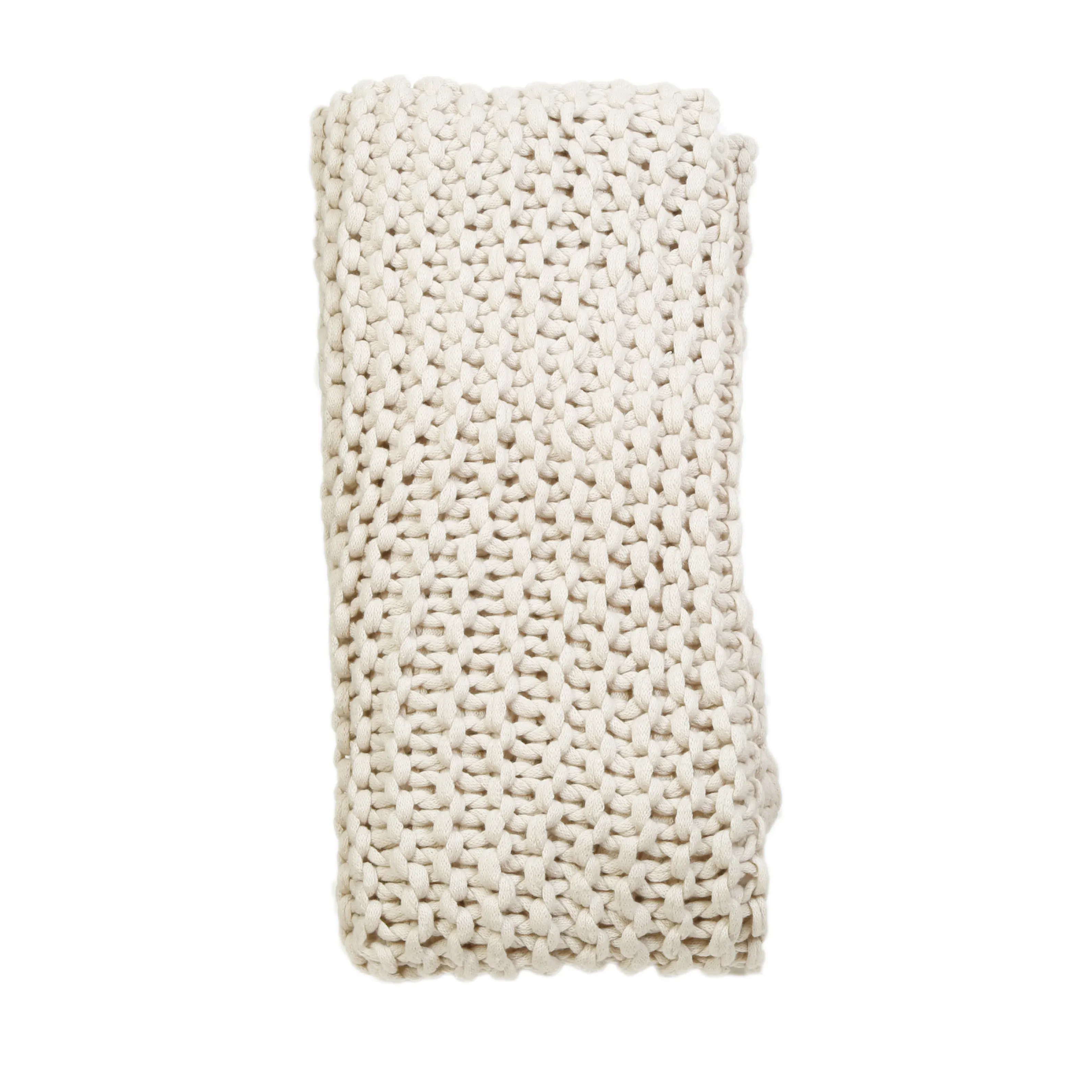 Pom Pom at Home Finn Chunky Hand Knit Throw ~ Available in 2 Colors - Image 6