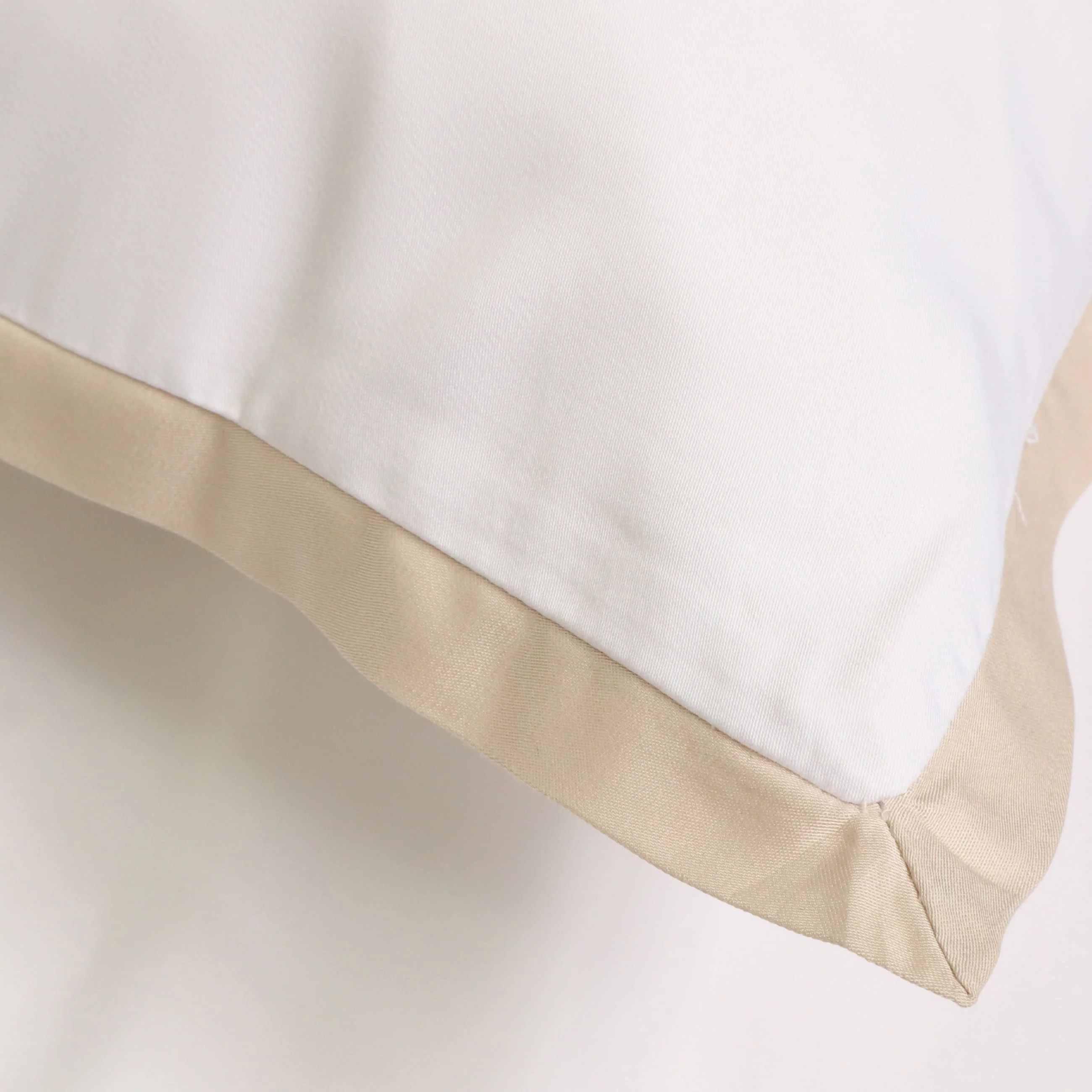 Pom Pom at Home Langston Bamboo Sateen Duvet Cover Set ~ Sand Flange ~ Available in Twin, Queen and King Sizes - Image 4