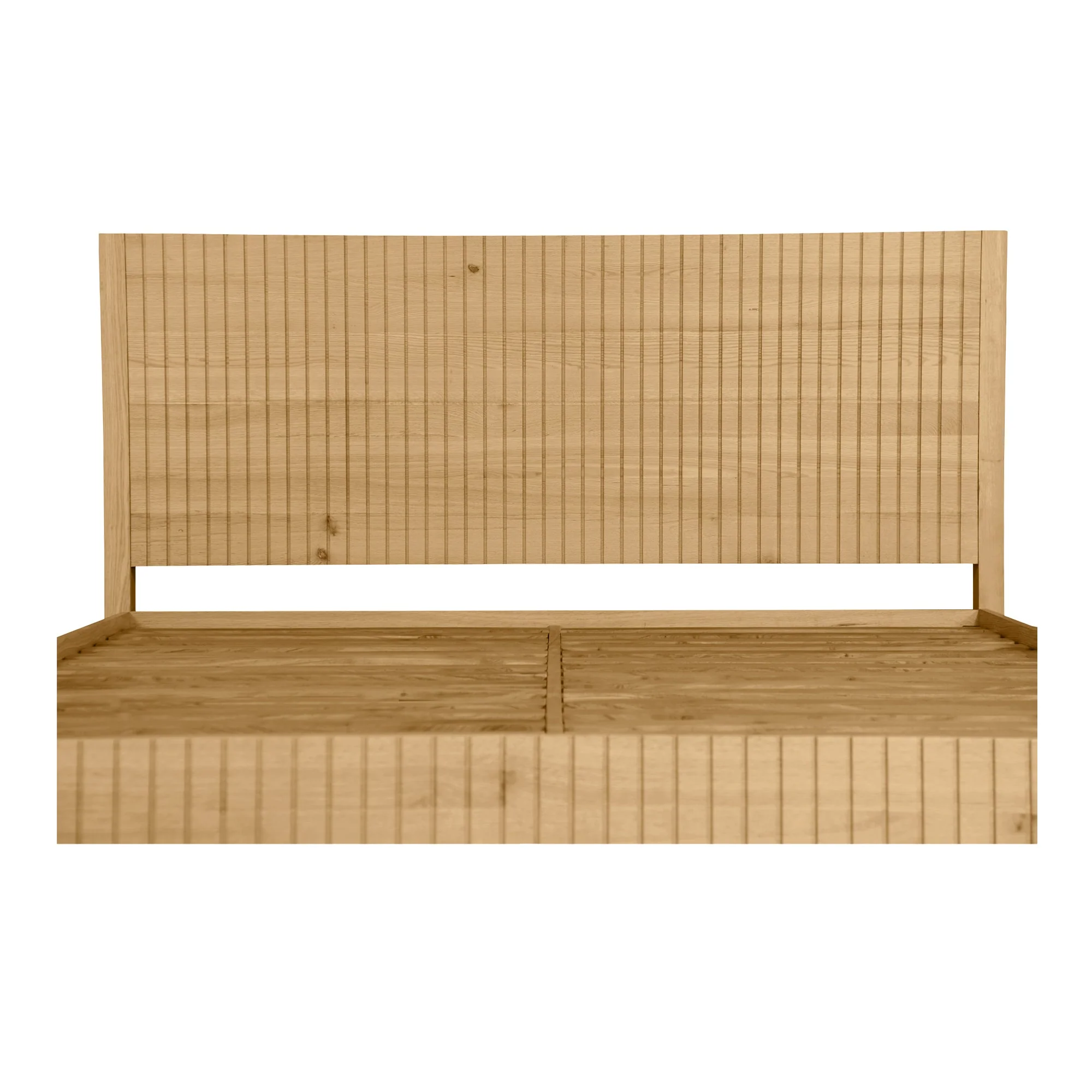 Moe's Home Collection Povera Natural Oak King Bed - Image 6