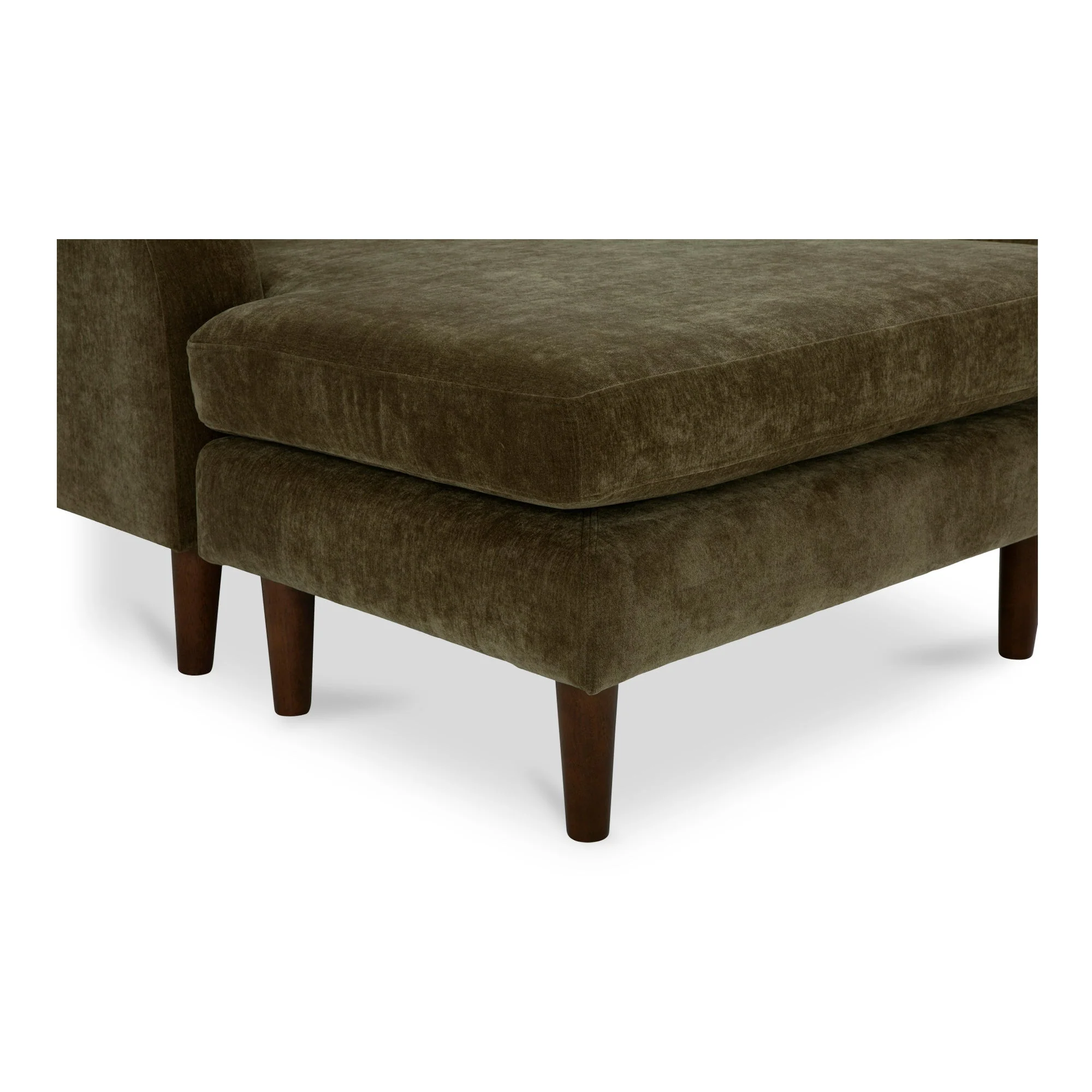 Moe's Home Collection Quinn Cedar Green Sectional - Image 8
