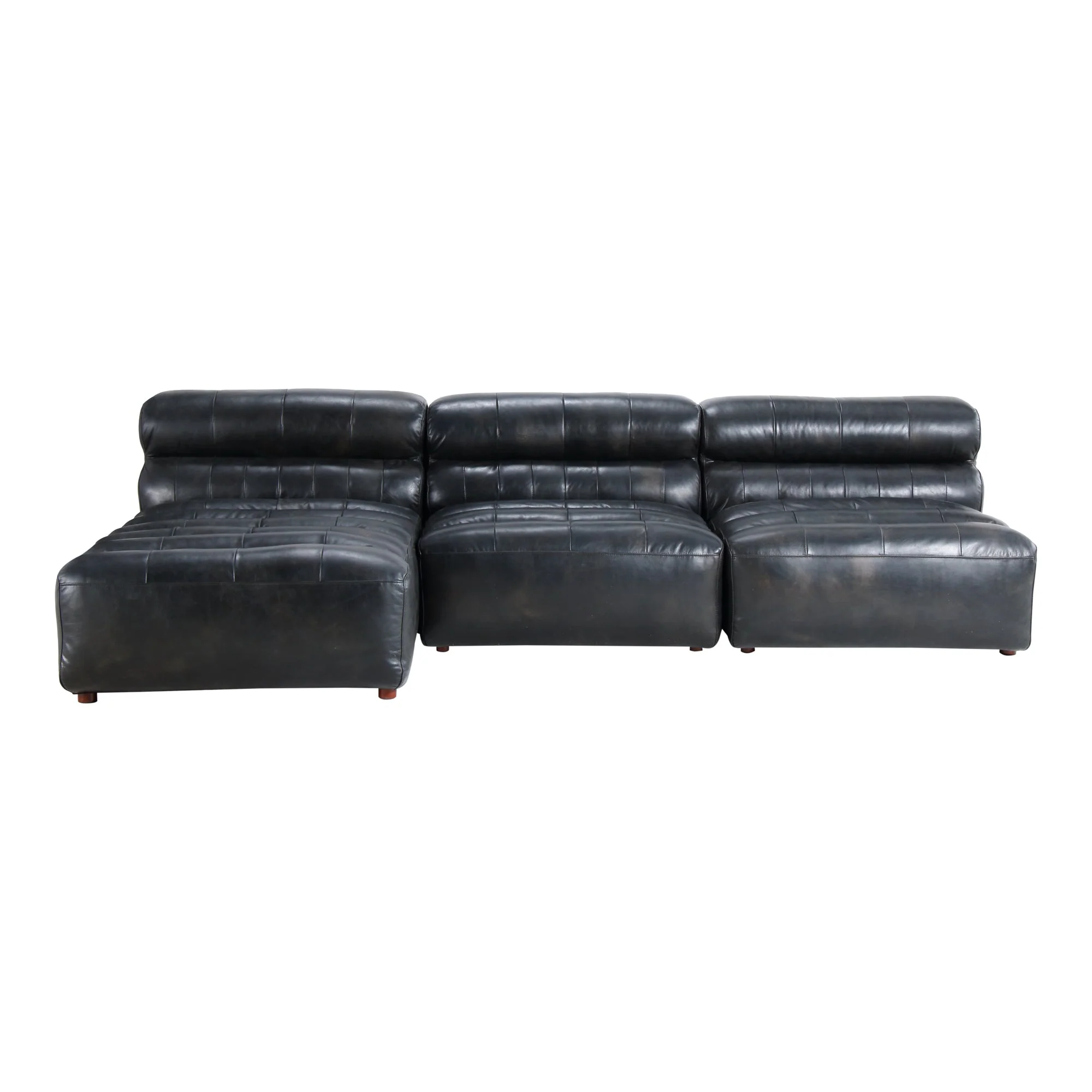 Moe's Home Collection Ramsay Signature Black Modular Sectional - Image 2