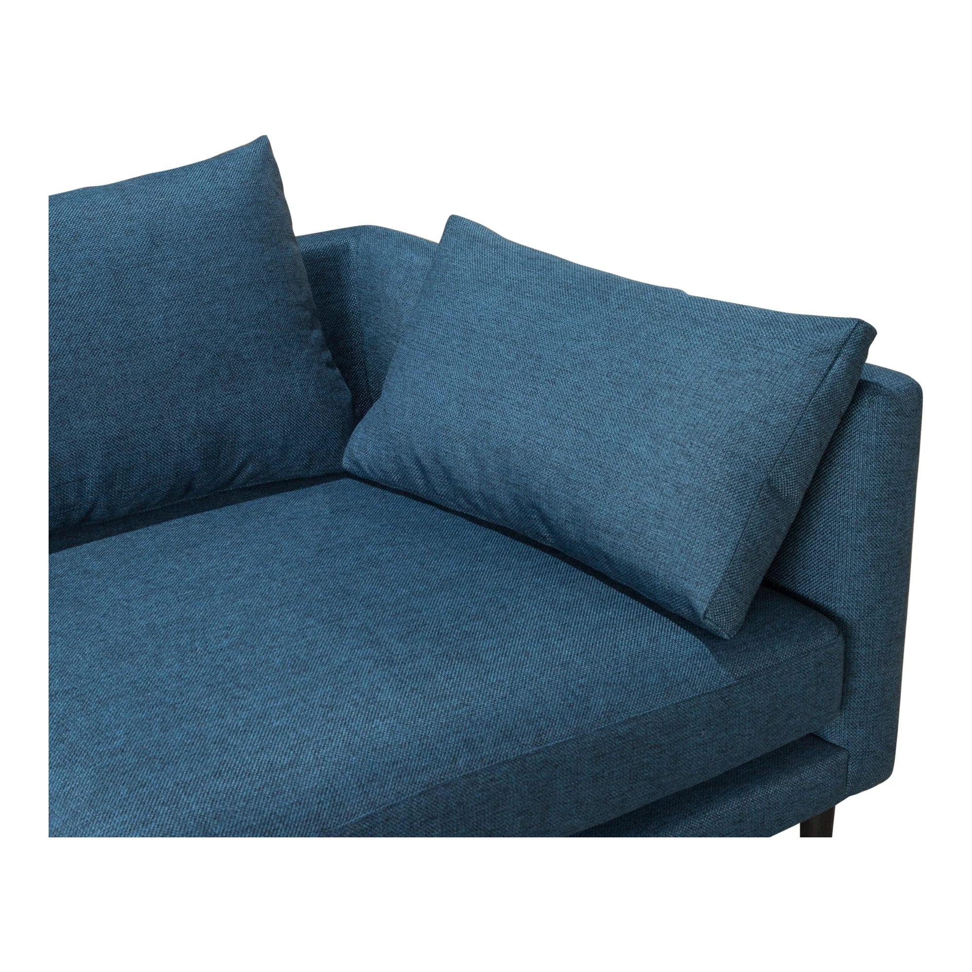 Moe's Home Collection Raval Dark Blue Sofa - Image 6