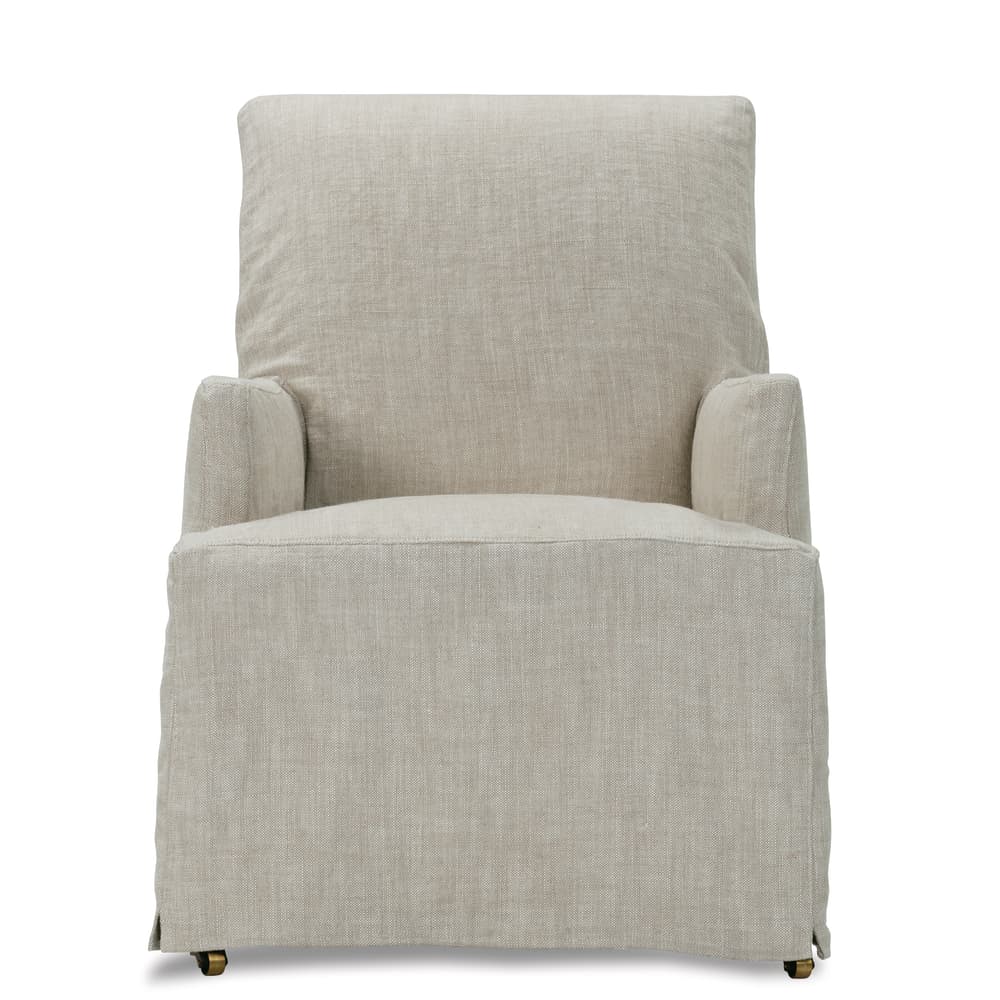 Rowe Furniture Finch Slipcovered Dining Chair ~ Available To Custom Order In All Fabrics - Image 14