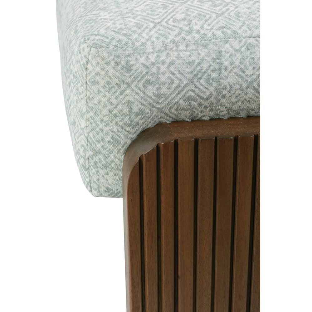 Rowe Furniture Kindred Rectangle Bench ~ Sesame or Godiva Finish ~ Available To Custom Order In All Fabrics - Image 13