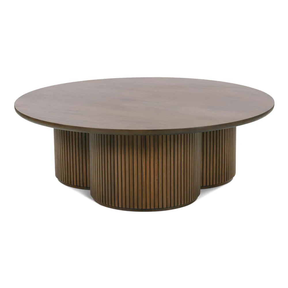 Rowe Furniture Kindred Round Coffee Table ~ Sesame Finish - Image 5