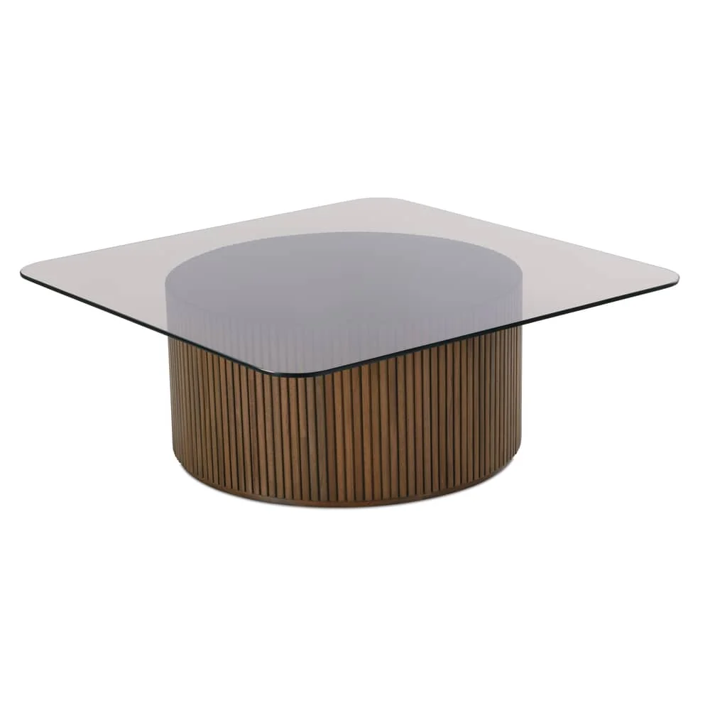 Rowe Furniture Kindred Square Small Coffee Table ~ Sesame Finish - Image 4
