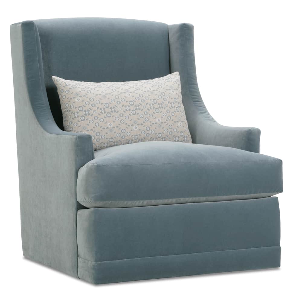Rowe Furniture Lindsay Swivel Chair ~ Available To Custom Order in All Fabrics