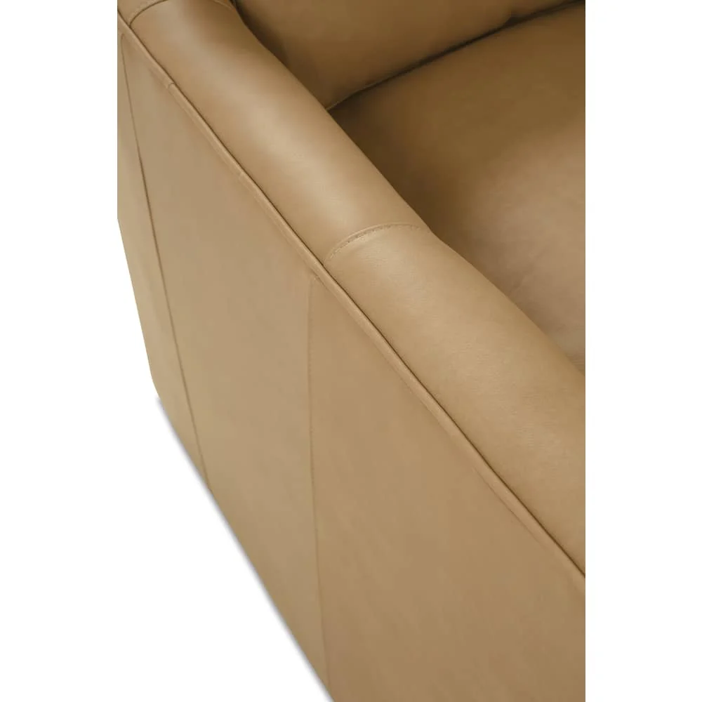 Rowe Furniture Madeline Leather Swivel Chair ~ Available To Custom Order in All Leathers - Image 15
