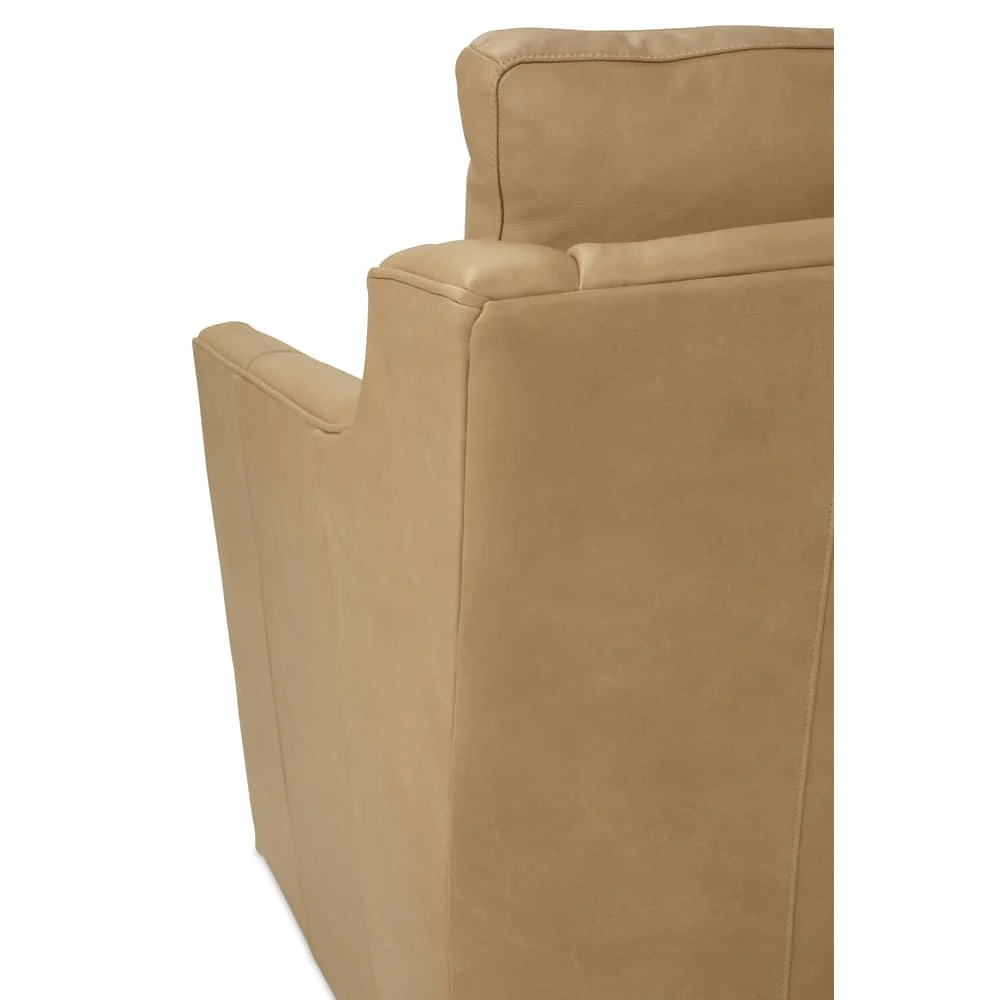 Rowe Furniture Madeline Leather Swivel Chair ~ Available To Custom Order in All Leathers - Image 9