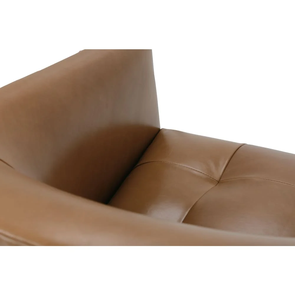 Rowe Furniture Pate Leather Swivel Chair ~ Available To Custom Order In All Leathers - Image 15