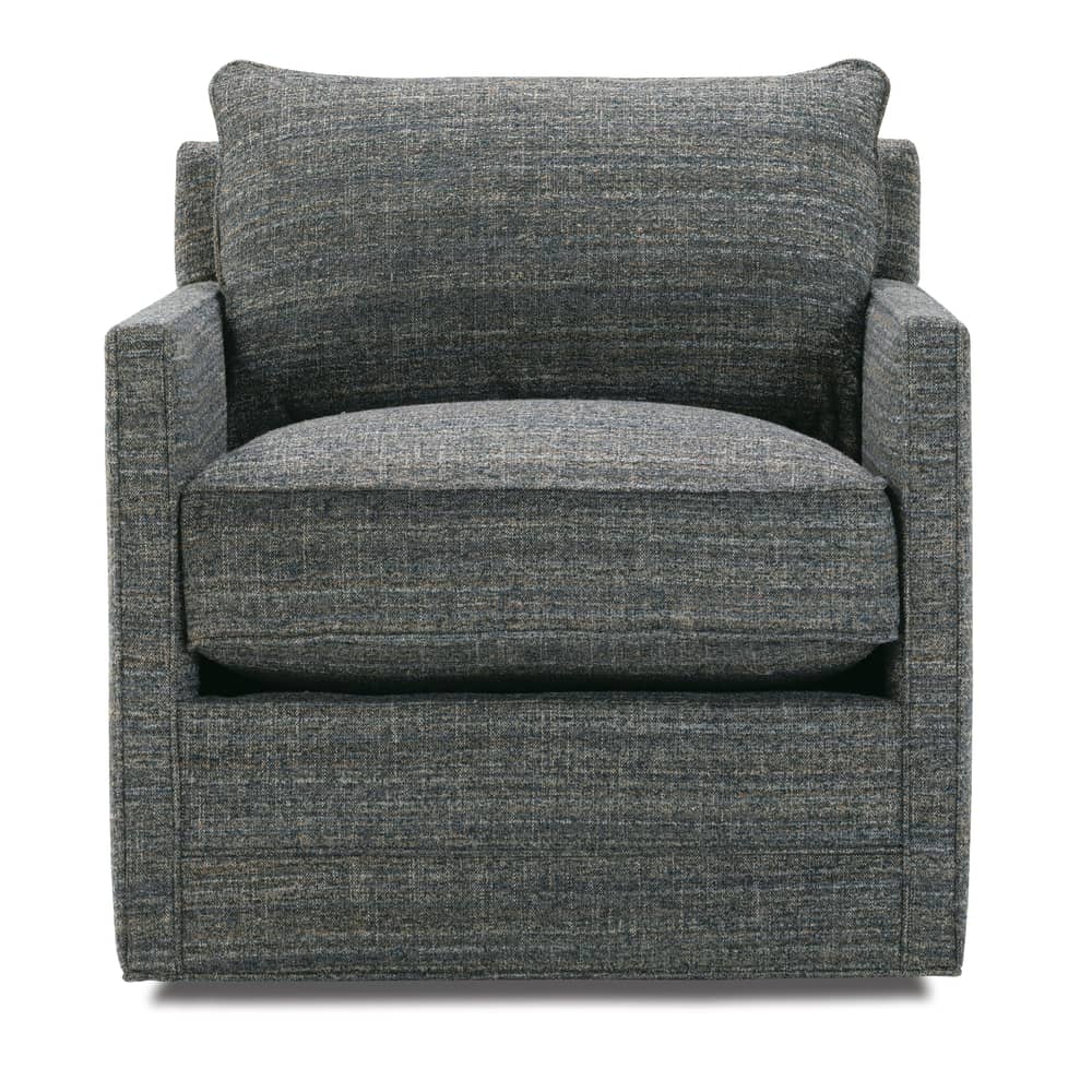 Rowe Furniture Springfield Upholstered Swivel Chair ~ Available to Custom Order In All Fabrics
