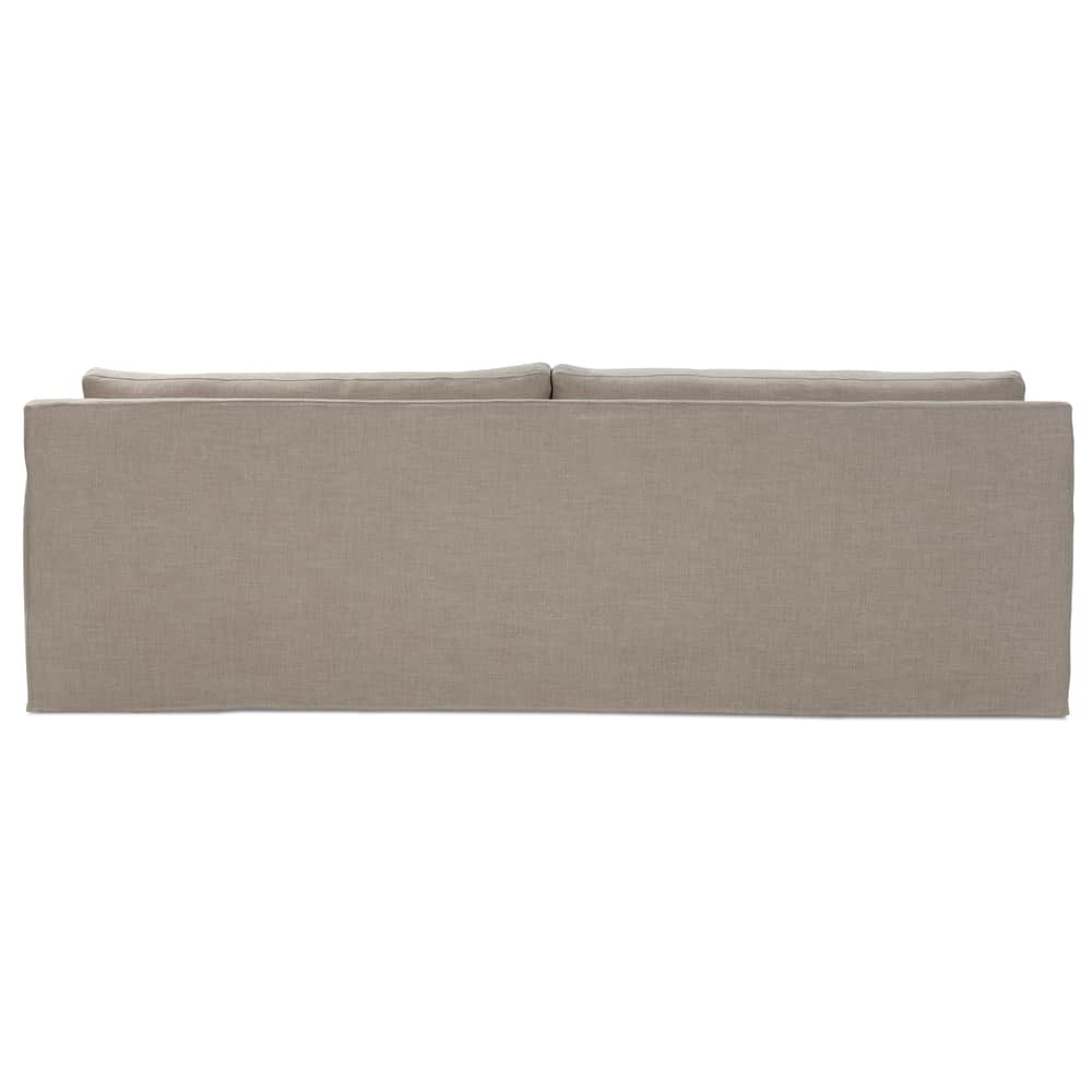 Rowe Furniture Sylvie Slipcovered Loveseat with Bench Cushion Seat - Image 13