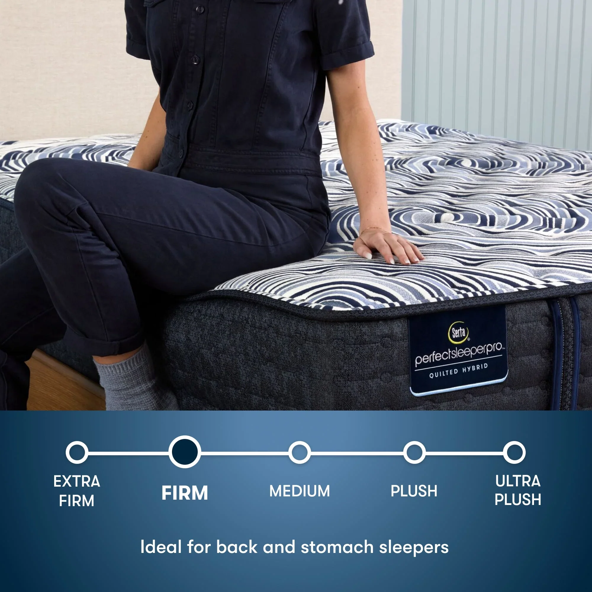 Serta Perfect Sleeper Pro Geneva Mattress Level Two Firm ~ Available in Twin XL, Queen, King and Cal King Sizes - Image 5