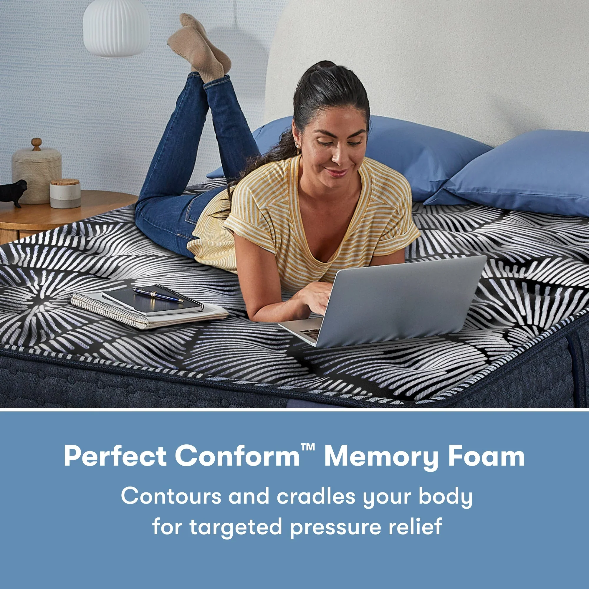 Serta Perfect Sleeper X Quilted Hybrid Lexton Mattress Level One Medium Pillow Top ~ Available in Twin XL, Full, Queen, King and Cal King Sizes - Image 6