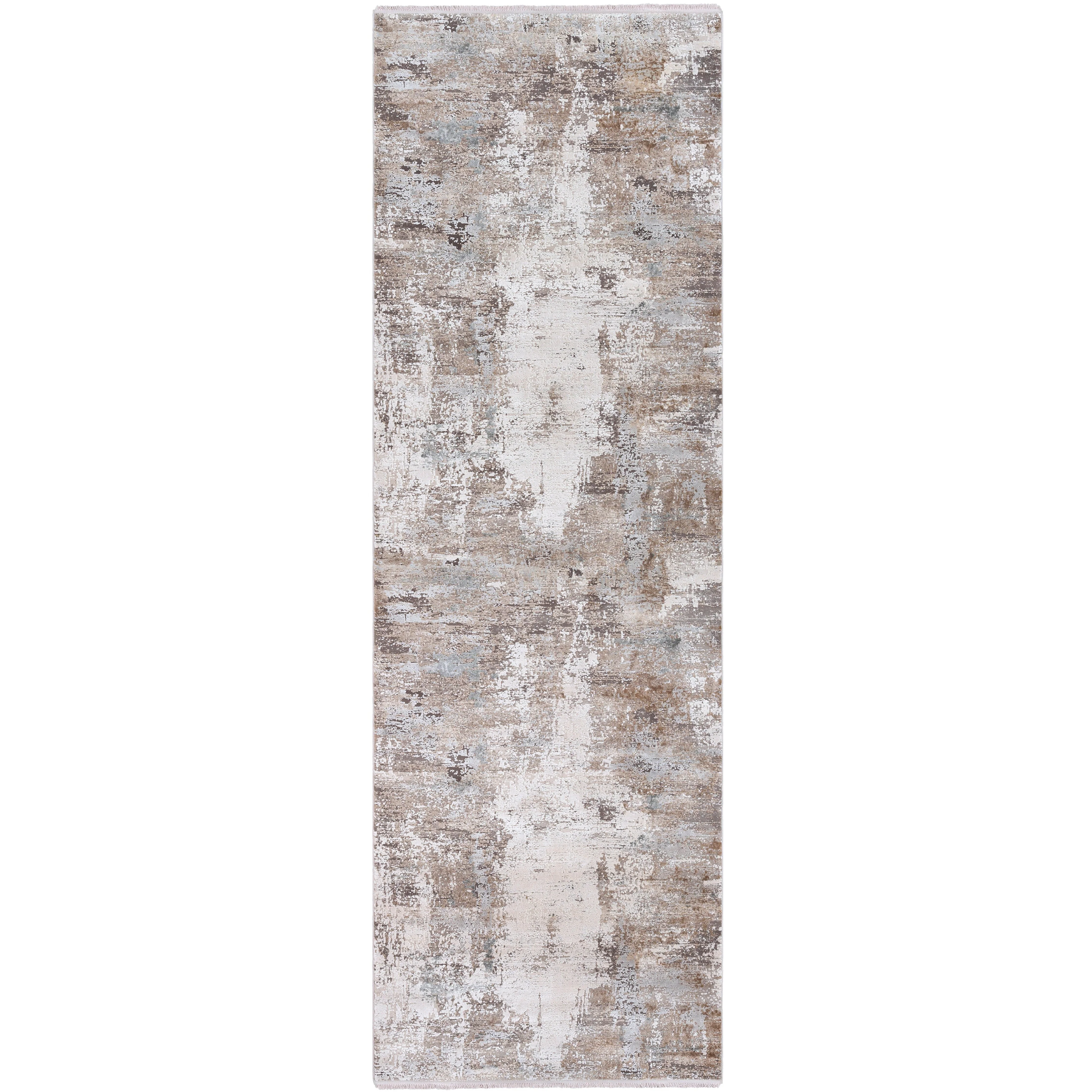 Surya Rugs Solar Collection Light Brown, Gray, Charcoal & White Area Rug SOR-2300 - Image 2