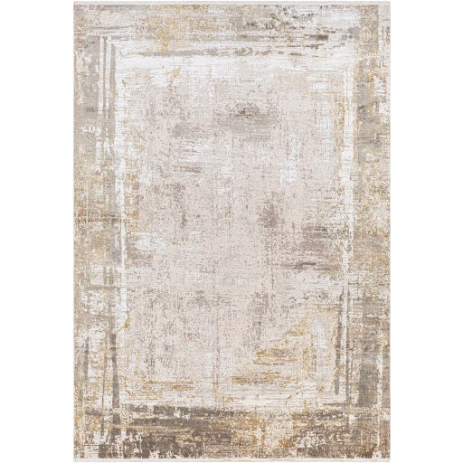 Surya Rugs Solar Collection Wheat, Tan, Beige Blush, Dark Brown & Mustard Area Rug SOR-2318 - Image 3