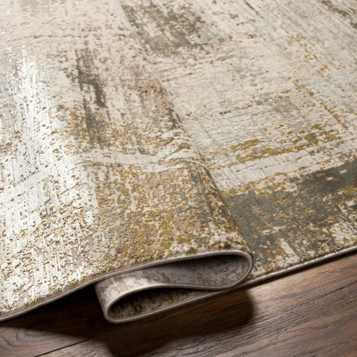 Surya Rugs Solar Collection Wheat, Tan, Beige Blush, Dark Brown & Mustard Area Rug SOR-2318 - Image 6
