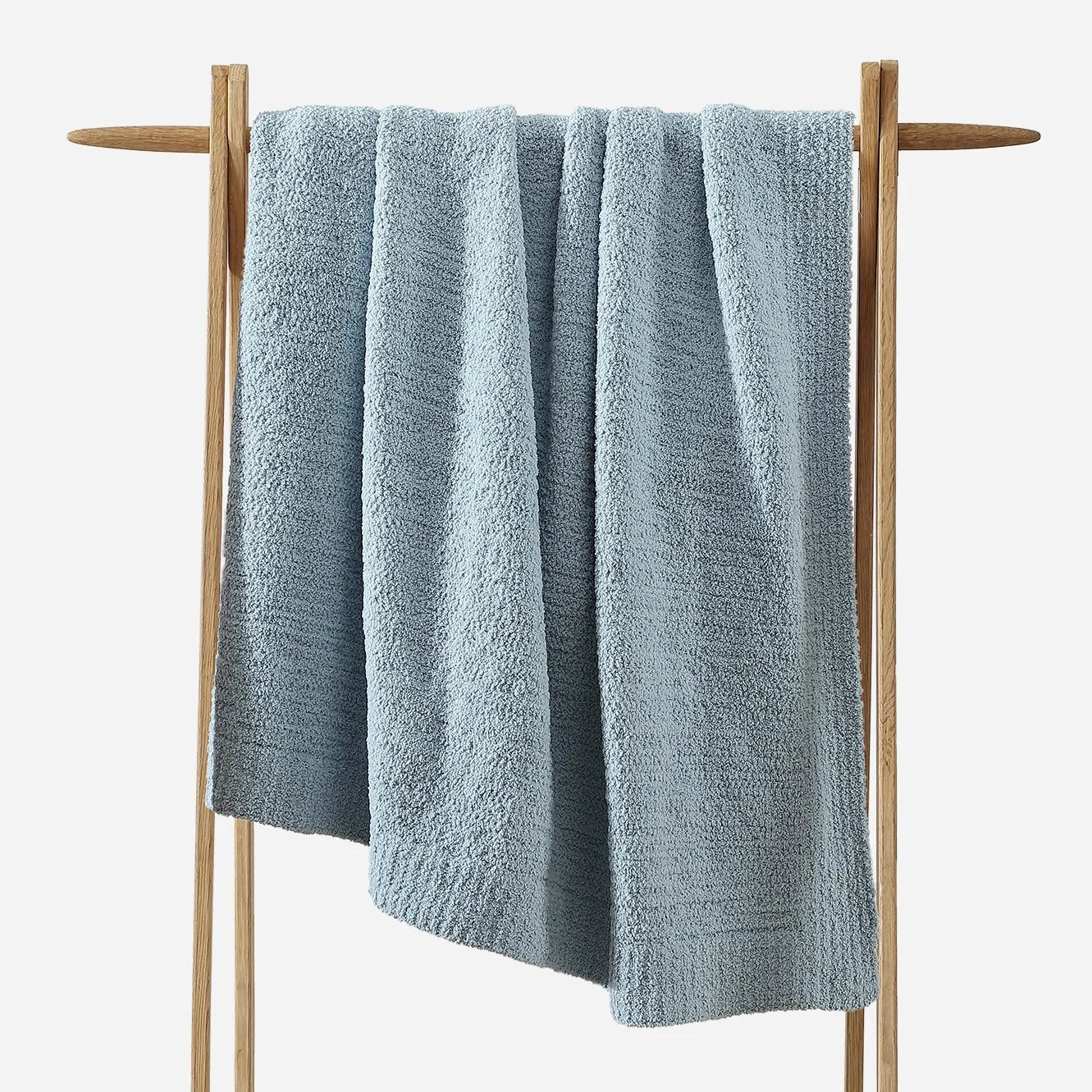 Sunday Citizen Snug Throw in Misty Blue ~ 75 x 52