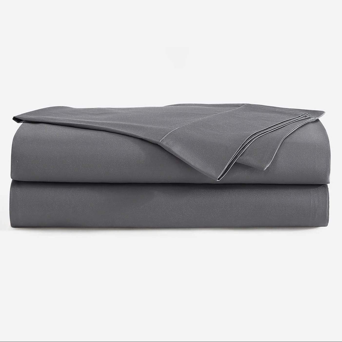 Sunday Citizen Natural Premium Bamboo Fitted Sheet in Granite ~ Available in King Size