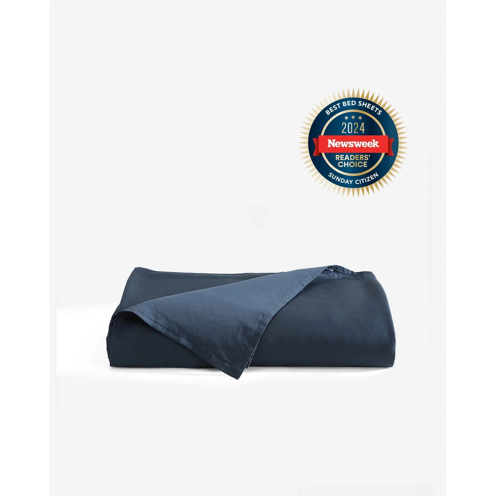 Sunday Citizen Natural Premium Bamboo Top Sheet in Midnight ~ Available in King and Queen Sizes - Image 4