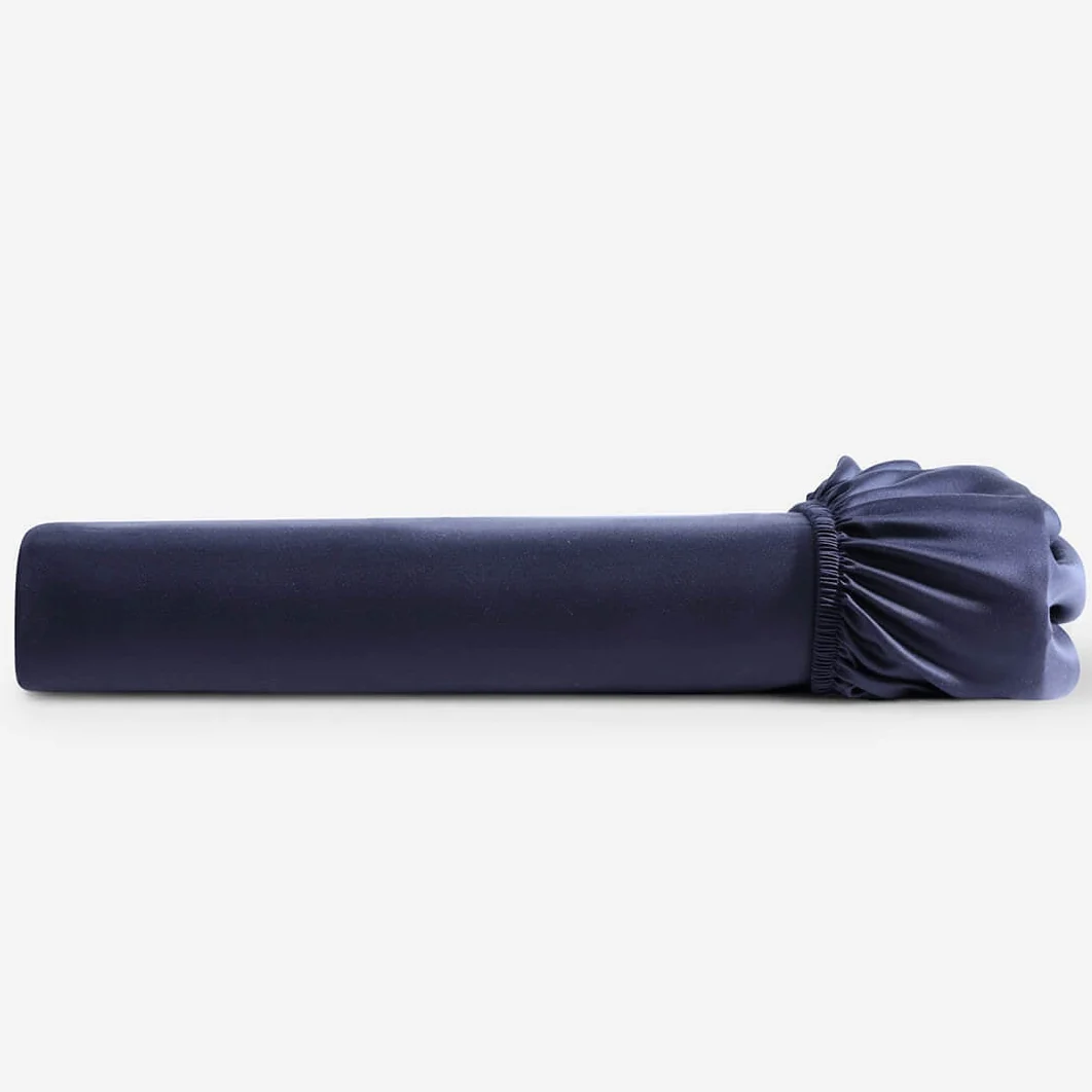 Sunday Citizen Silky Lyocell Fitted Sheet in Baritone Blue ~ Available in King Size
